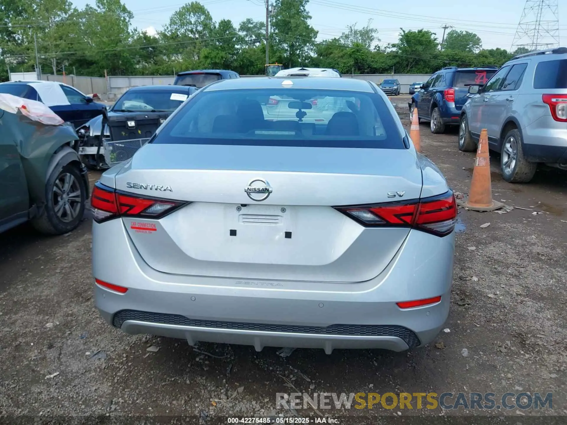 17 fotografías del automóvil dañado 3N1AB8CV4NY301245 NISSAN SENTRA 2022