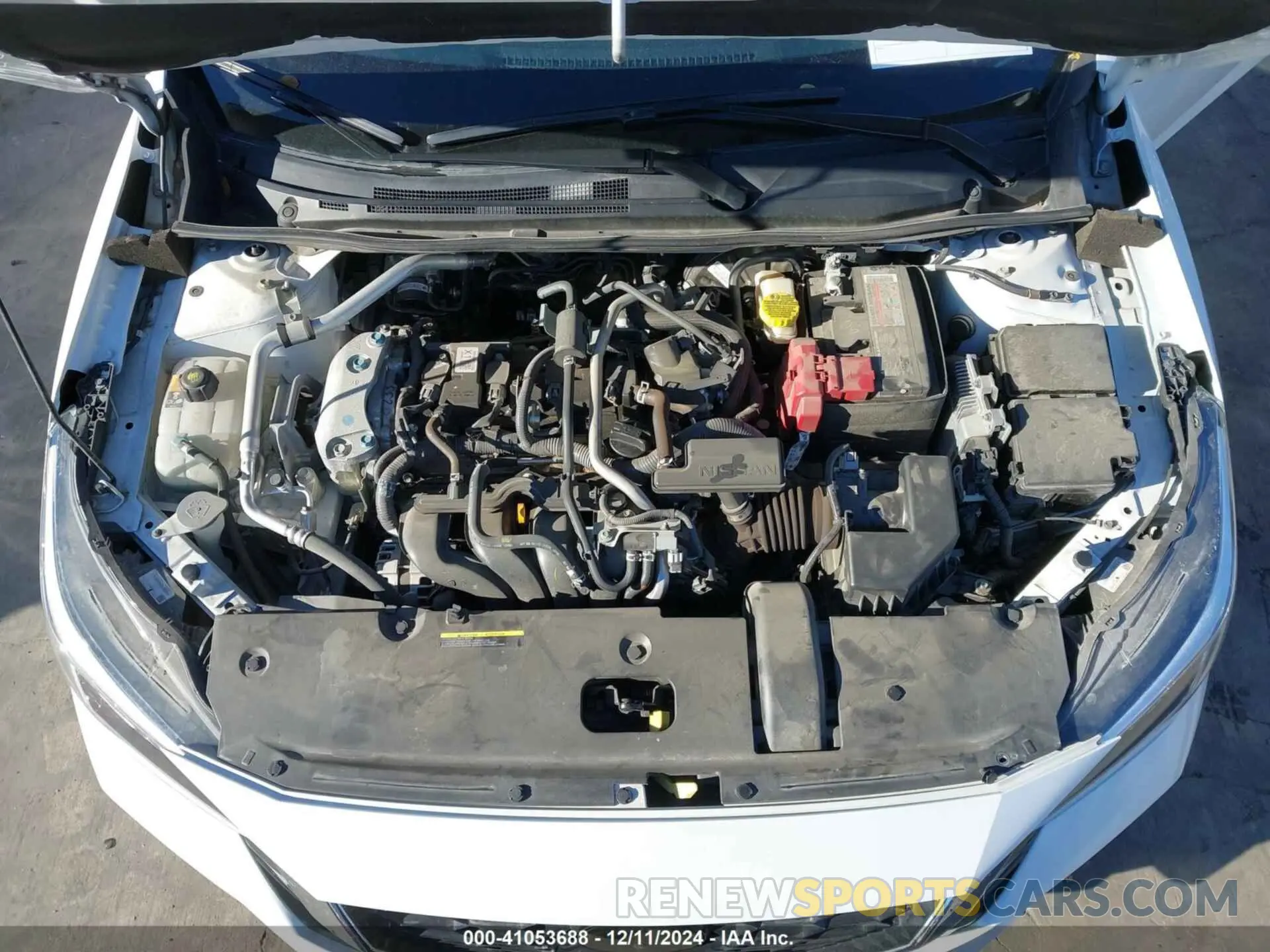 10 fotografías del automóvil dañado 3N1AB8CV4NY301276 NISSAN SENTRA 2022