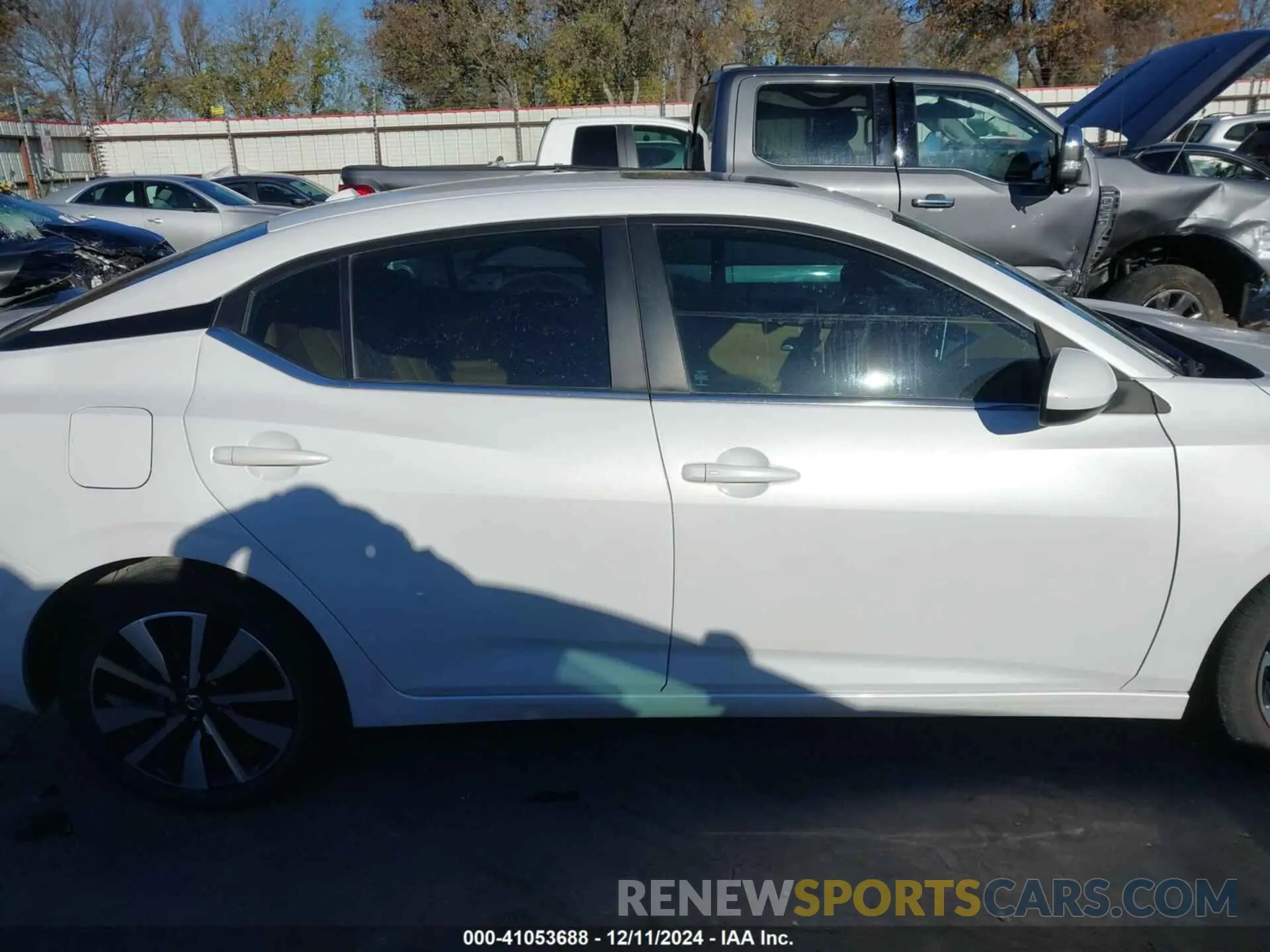 13 fotografías del automóvil dañado 3N1AB8CV4NY301276 NISSAN SENTRA 2022