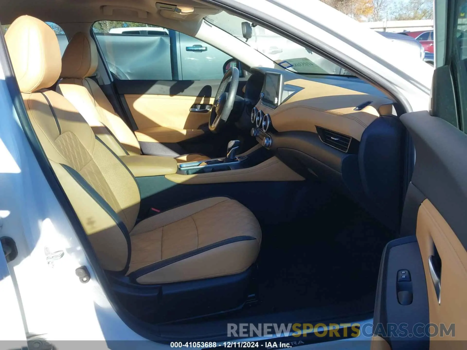 5 fotografías del automóvil dañado 3N1AB8CV4NY301276 NISSAN SENTRA 2022
