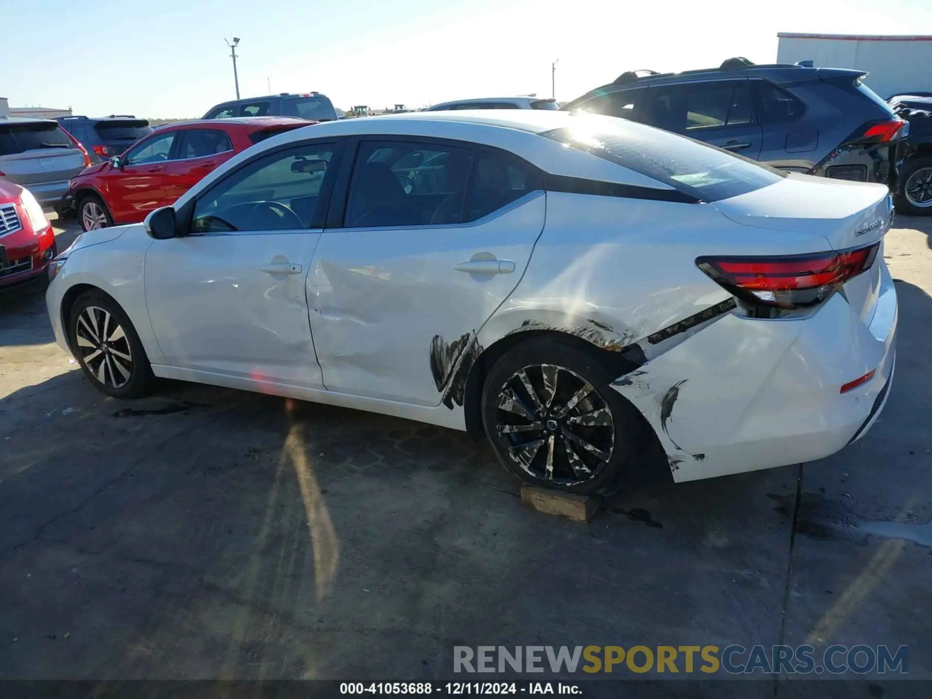 6 fotografías del automóvil dañado 3N1AB8CV4NY301276 NISSAN SENTRA 2022