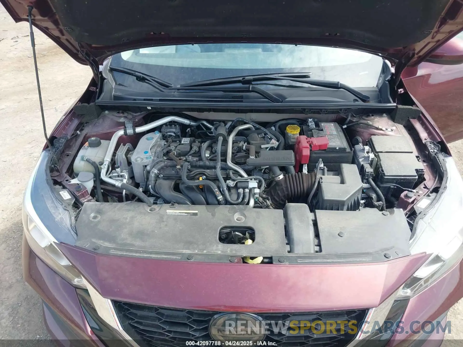 10 fotografías del automóvil dañado 3N1AB8CV4NY309779 NISSAN SENTRA 2022