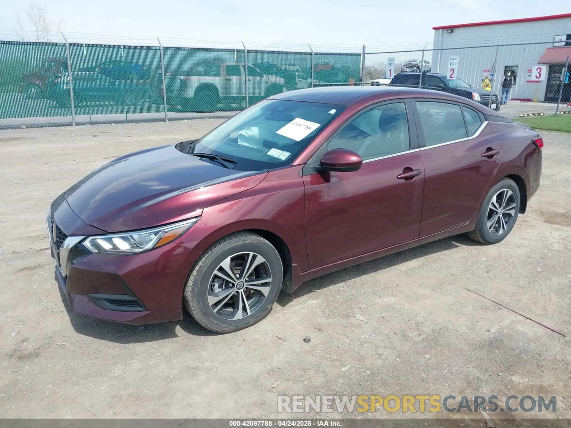 2 fotografías del automóvil dañado 3N1AB8CV4NY309779 NISSAN SENTRA 2022