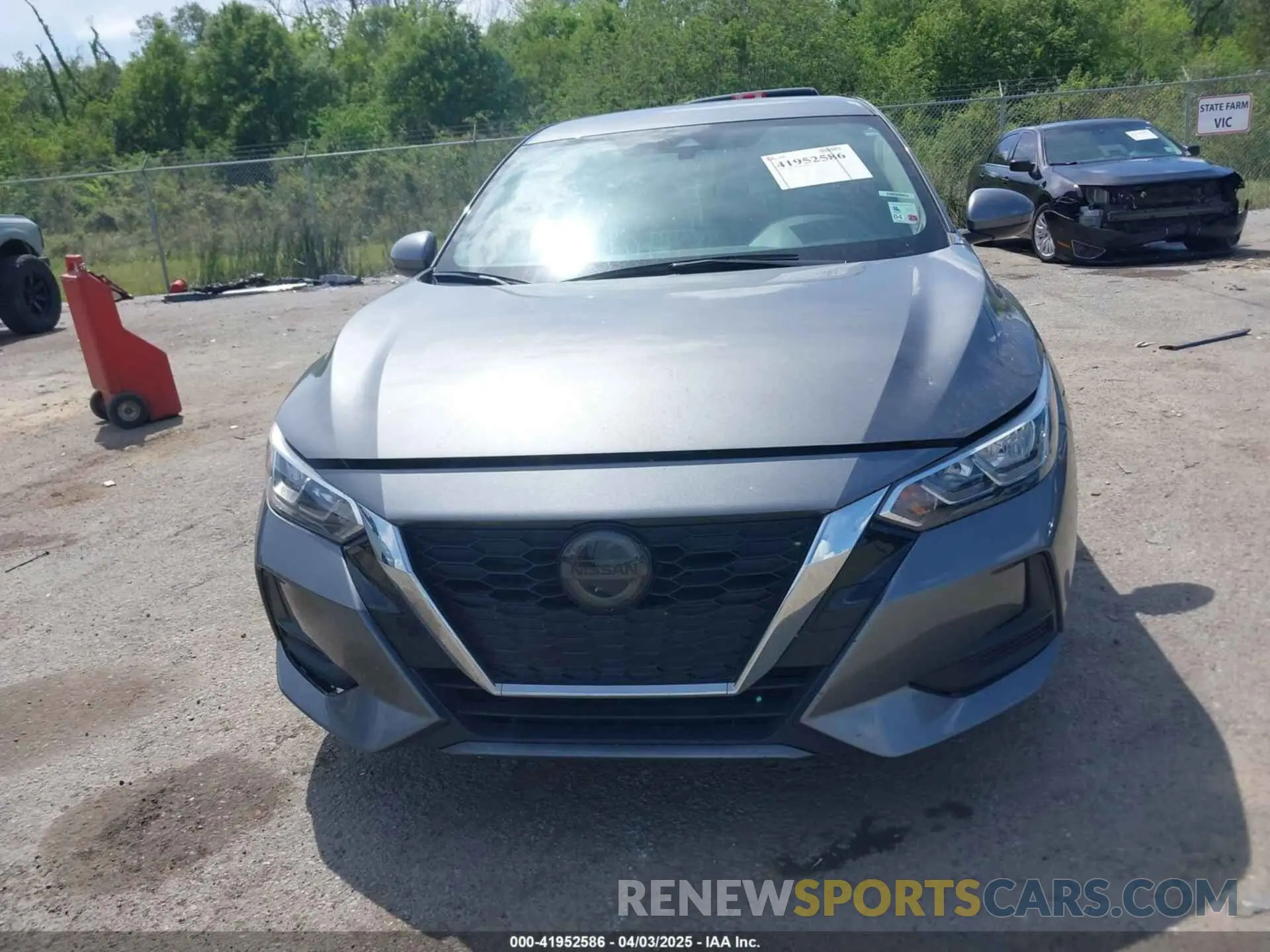 12 fotografías del automóvil dañado 3N1AB8CV4NY320703 NISSAN SENTRA 2022