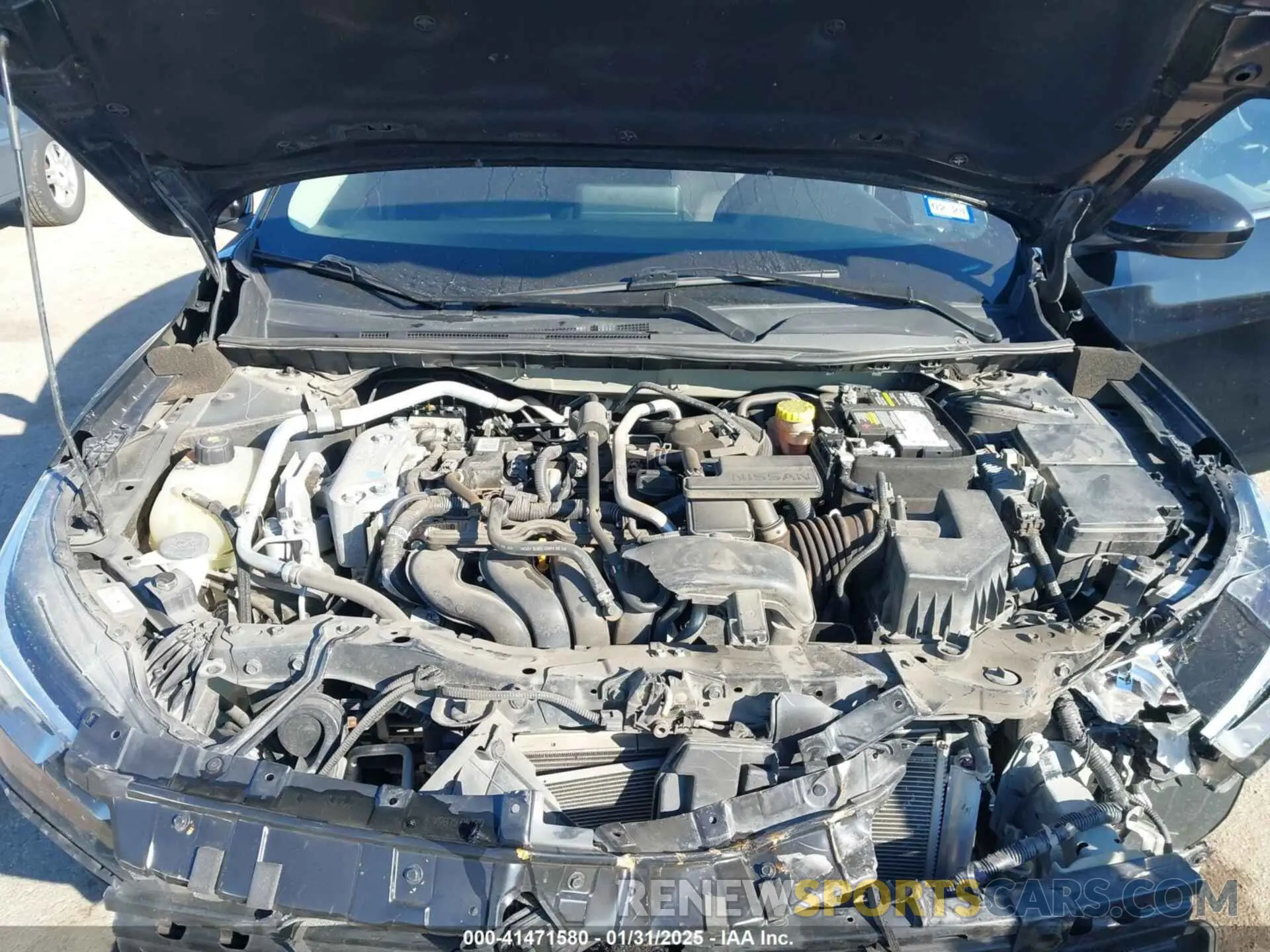10 fotografías del automóvil dañado 3N1AB8CV5NY236213 NISSAN SENTRA 2022