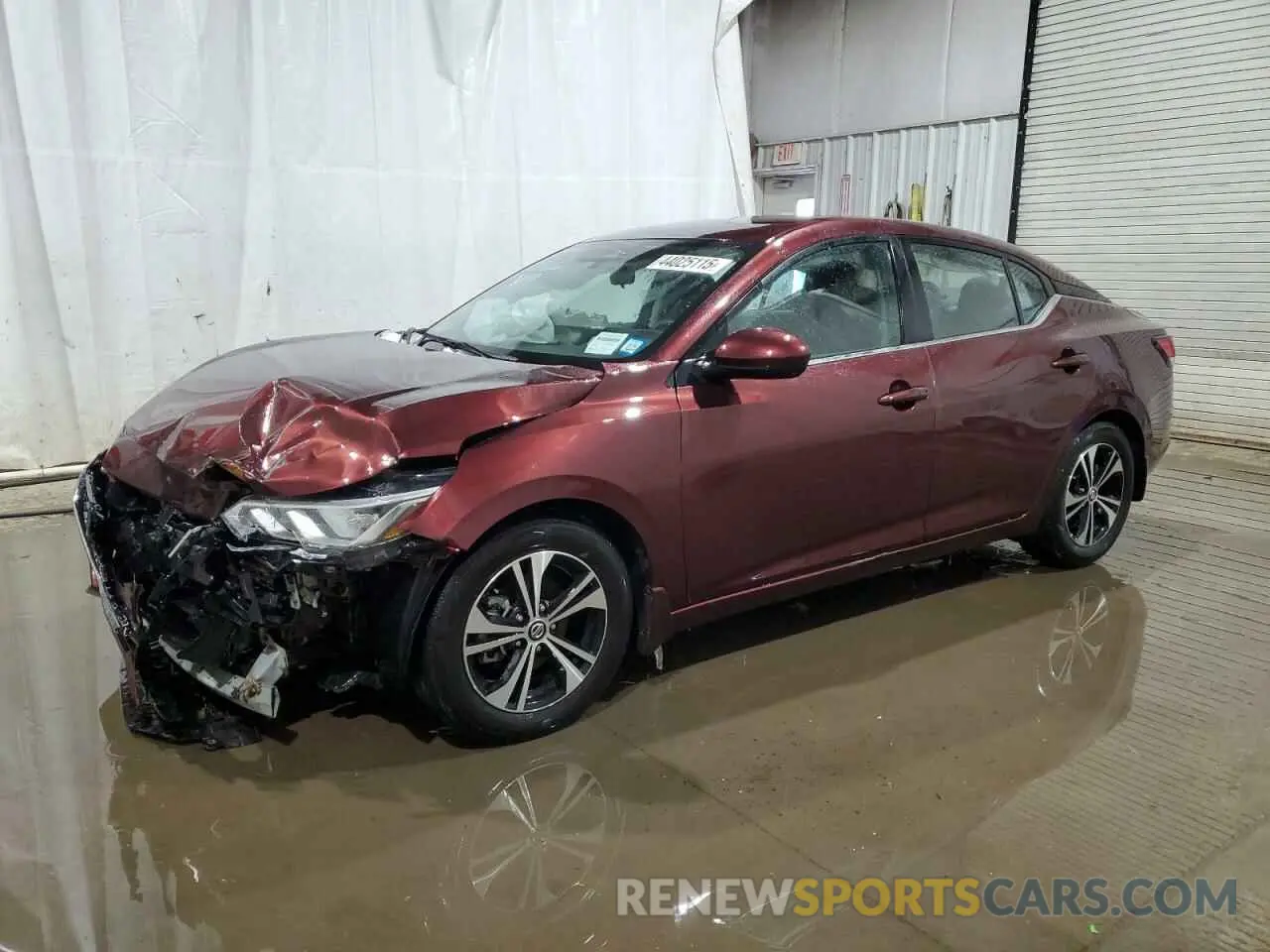 1 fotografías del automóvil dañado 3N1AB8CV5NY236986 NISSAN SENTRA 2022