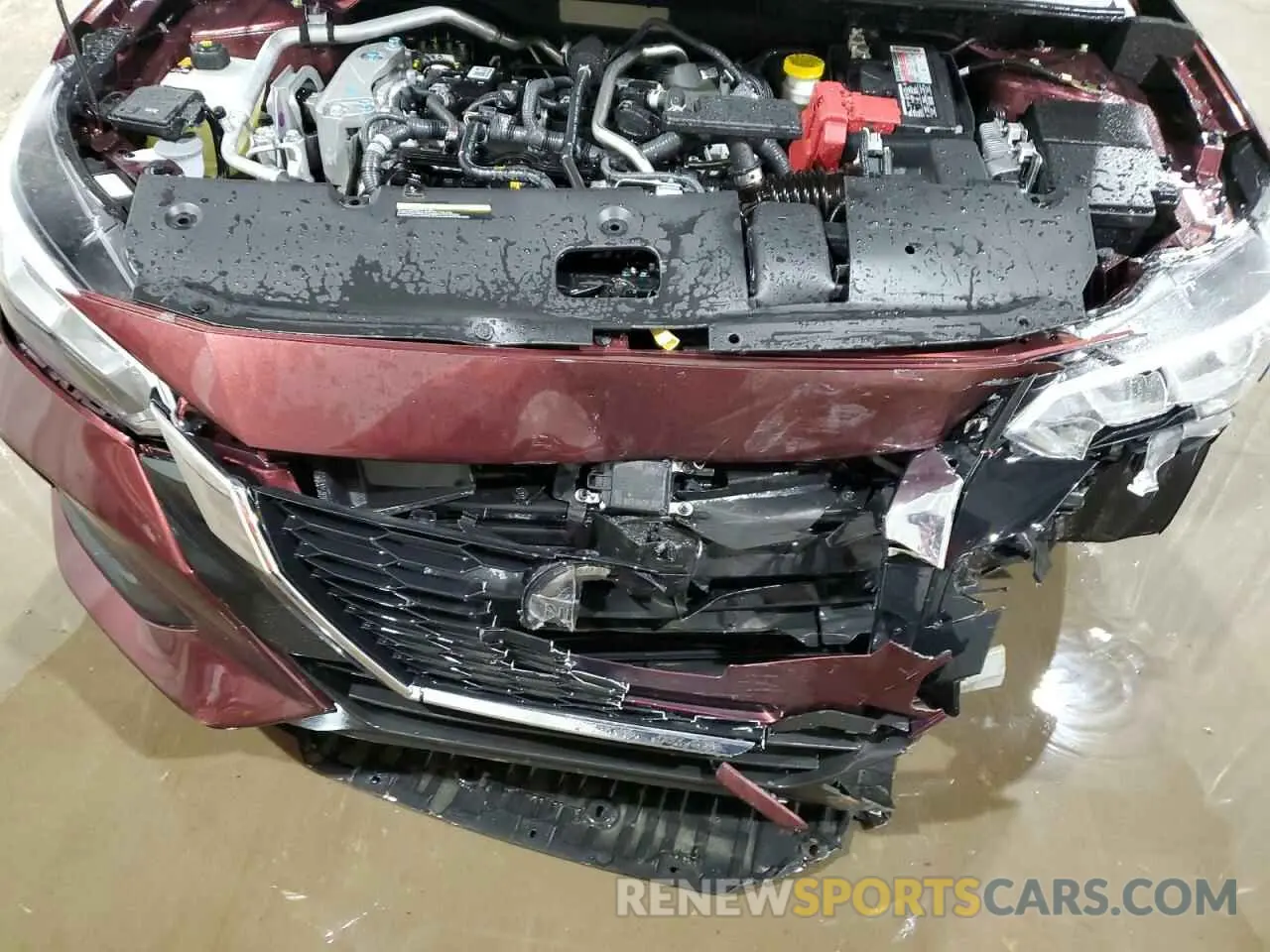 11 fotografías del automóvil dañado 3N1AB8CV5NY236986 NISSAN SENTRA 2022