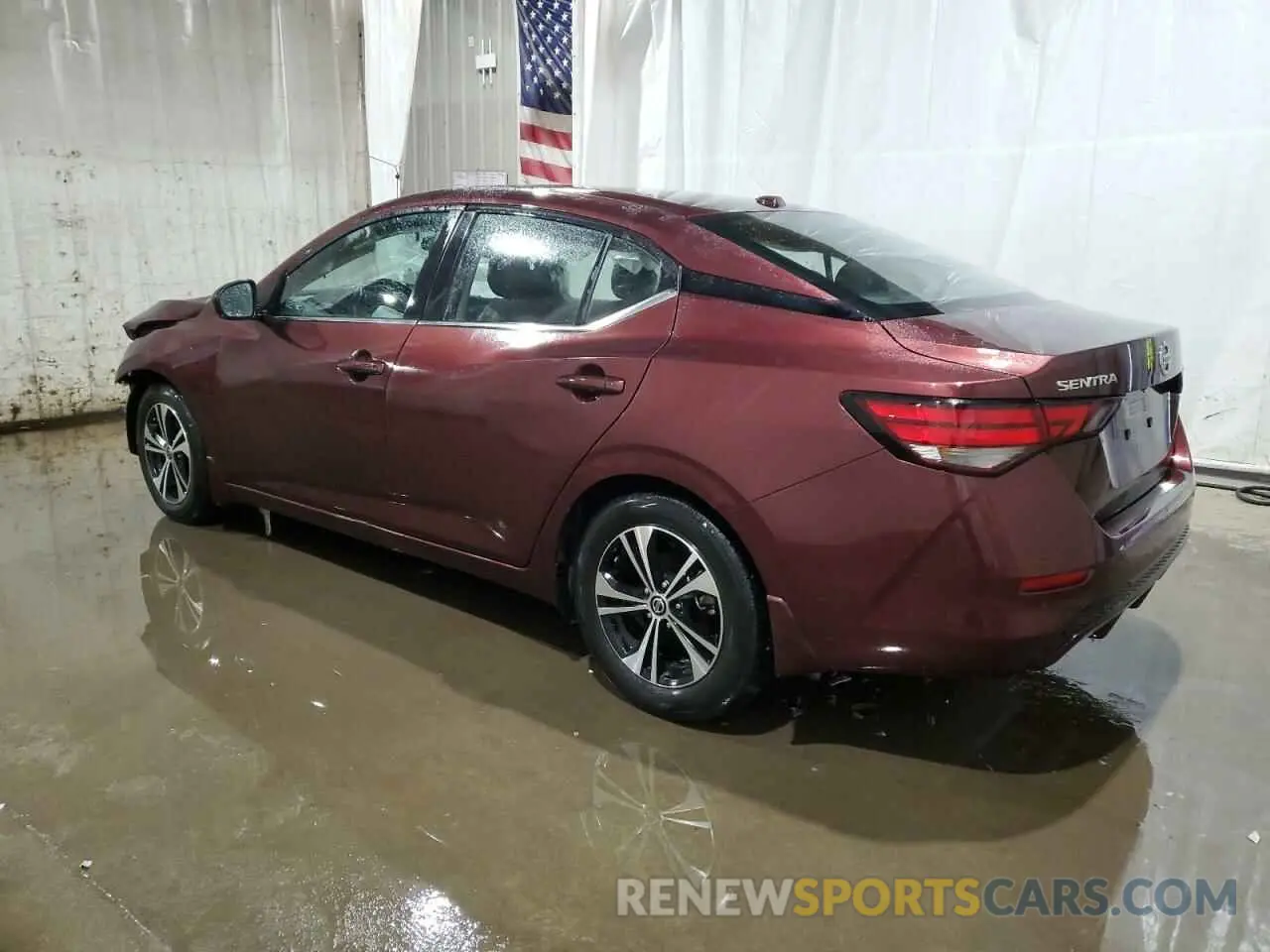 4 fotografías del automóvil dañado 3N1AB8CV5NY236986 NISSAN SENTRA 2022