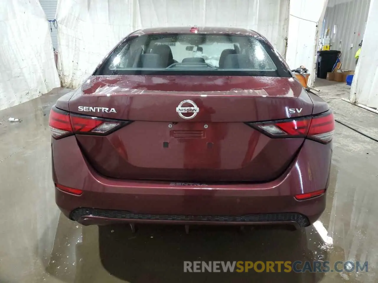 6 fotografías del automóvil dañado 3N1AB8CV5NY236986 NISSAN SENTRA 2022