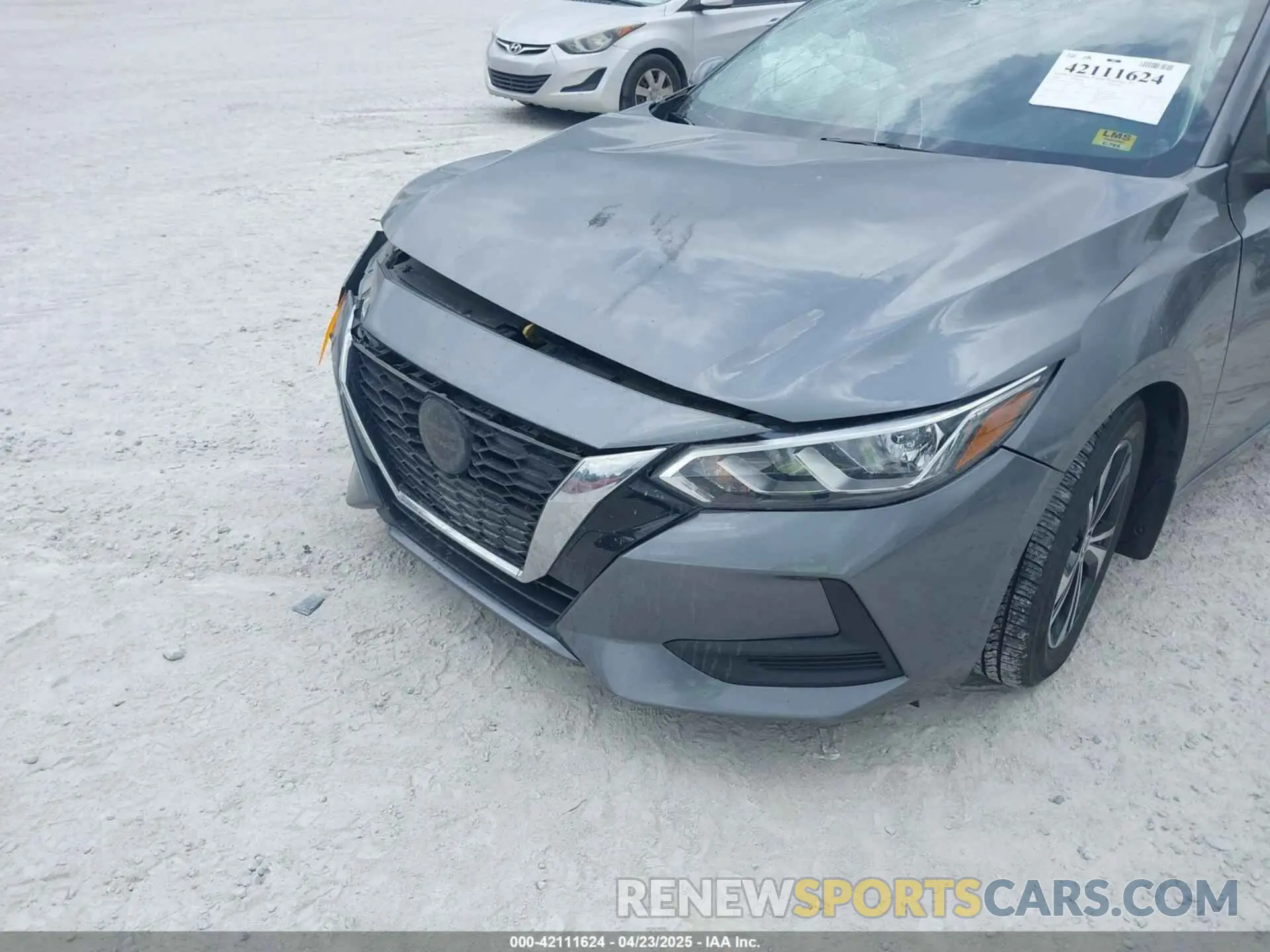 6 fotografías del automóvil dañado 3N1AB8CV5NY246109 NISSAN SENTRA 2022