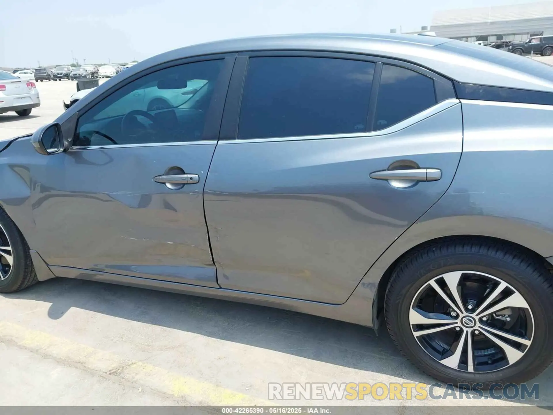 12 fotografías del automóvil dañado 3N1AB8CV5NY249530 NISSAN SENTRA 2022