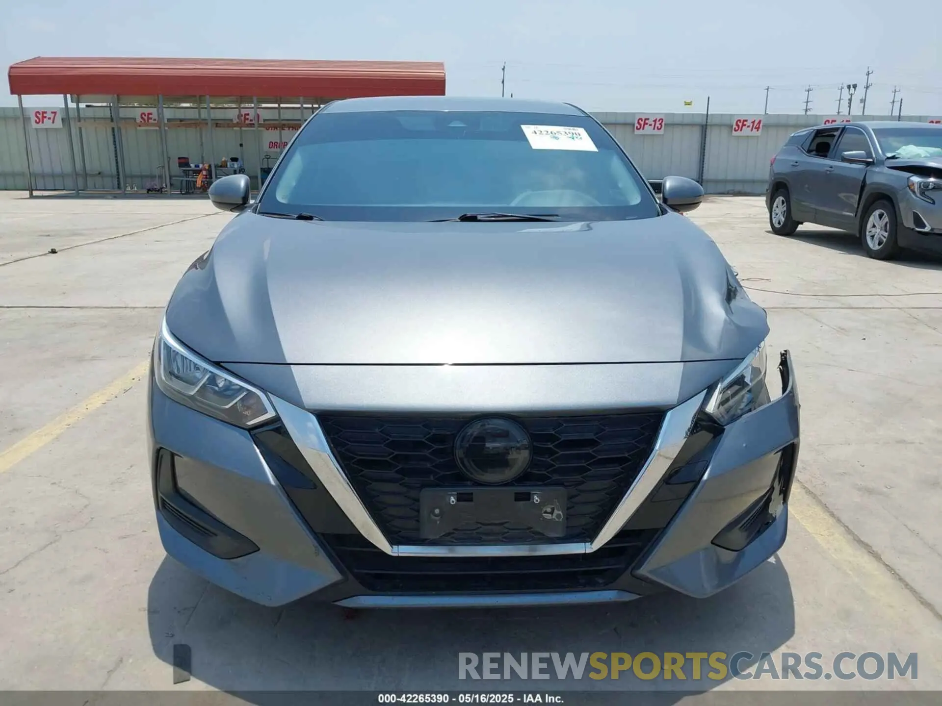 13 fotografías del automóvil dañado 3N1AB8CV5NY249530 NISSAN SENTRA 2022
