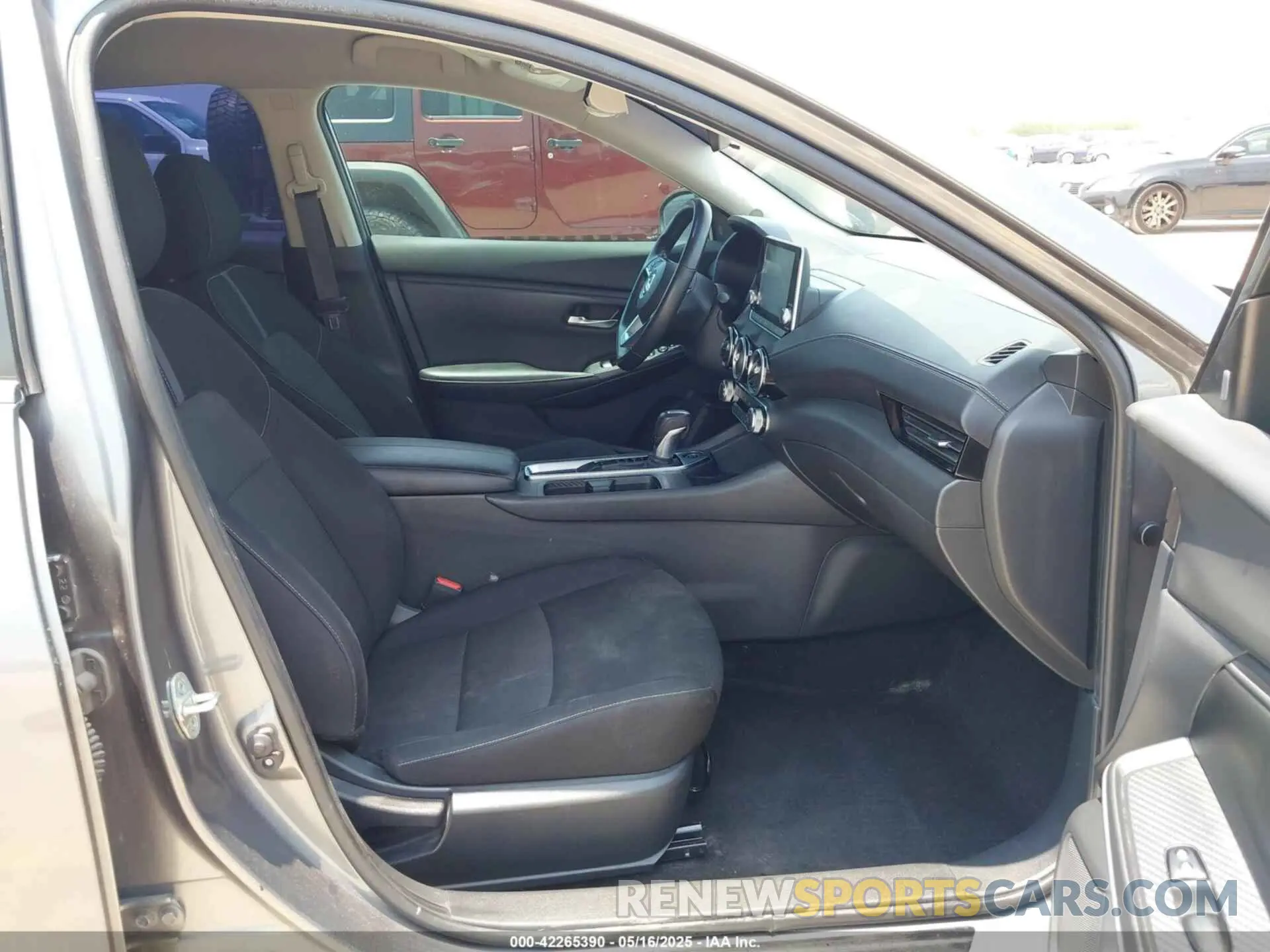 5 fotografías del automóvil dañado 3N1AB8CV5NY249530 NISSAN SENTRA 2022