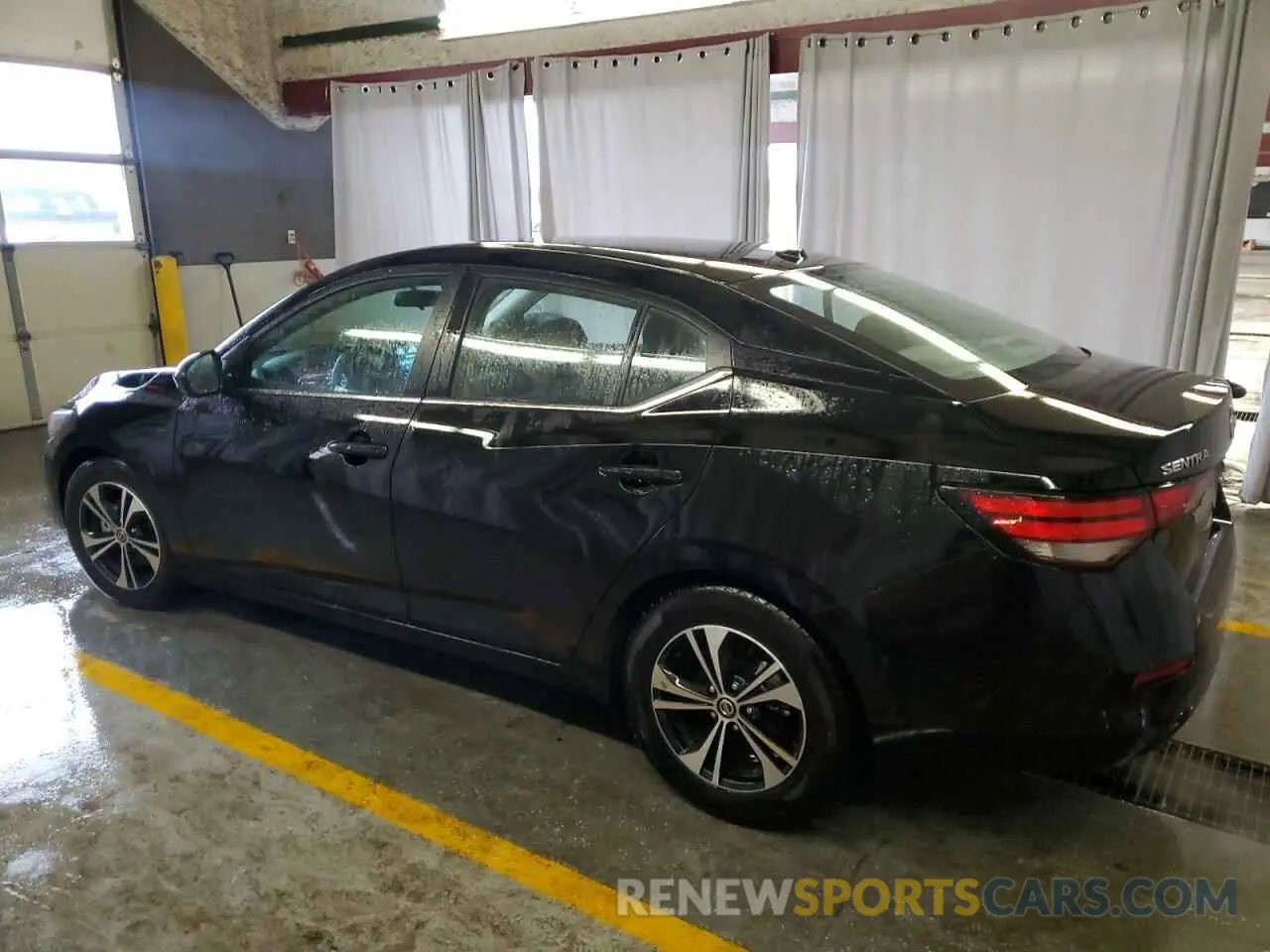 2 fotografías del automóvil dañado 3N1AB8CV5NY255392 NISSAN SENTRA 2022