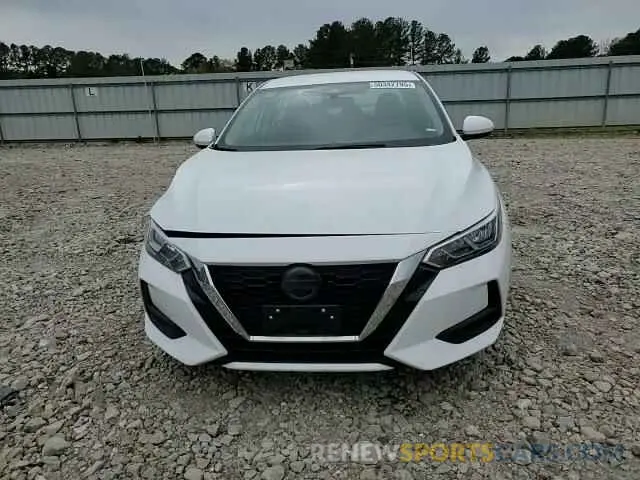 11 fotografías del automóvil dañado 3N1AB8CV5NY261001 NISSAN SENTRA 2022
