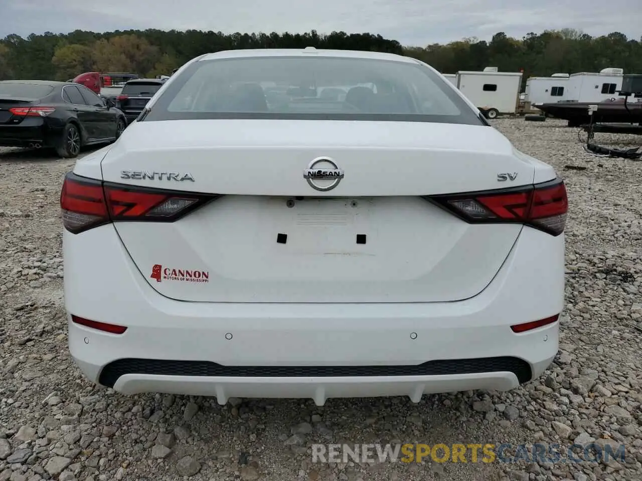 6 fotografías del automóvil dañado 3N1AB8CV5NY261001 NISSAN SENTRA 2022