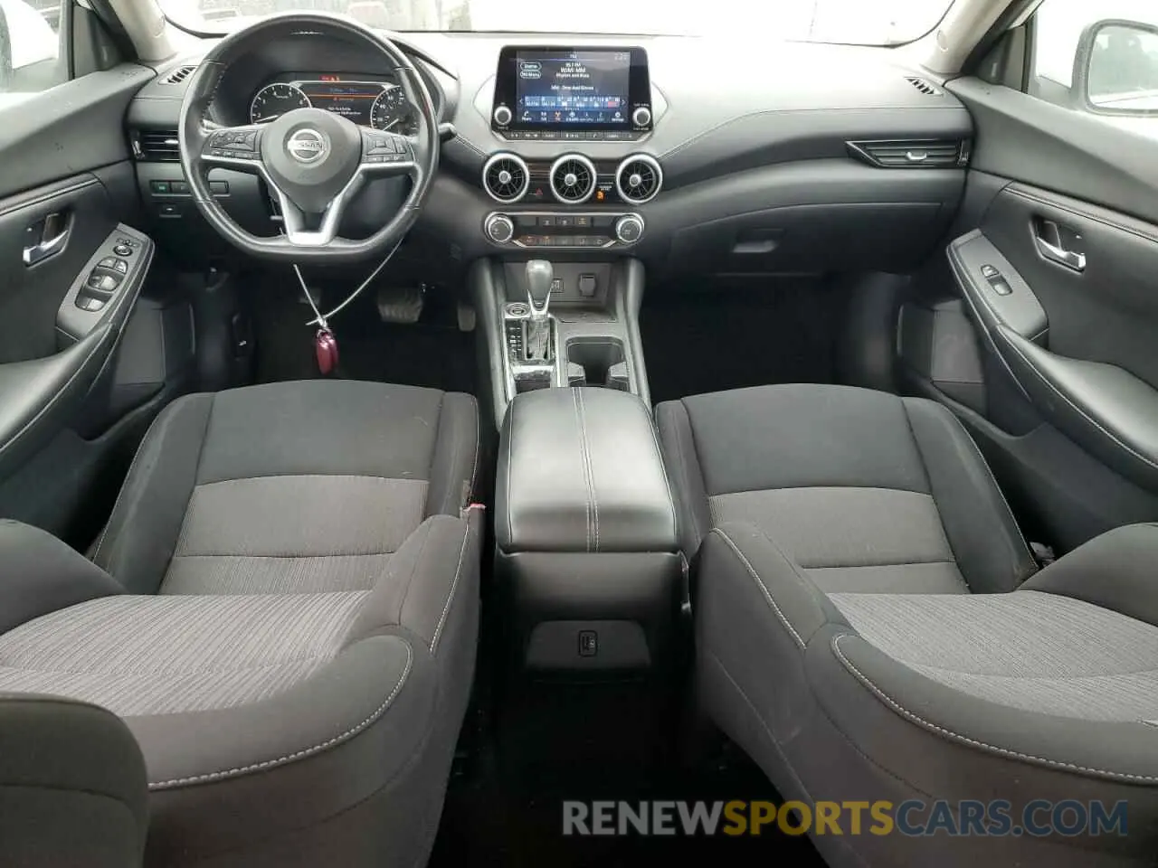 8 fotografías del automóvil dañado 3N1AB8CV5NY261001 NISSAN SENTRA 2022