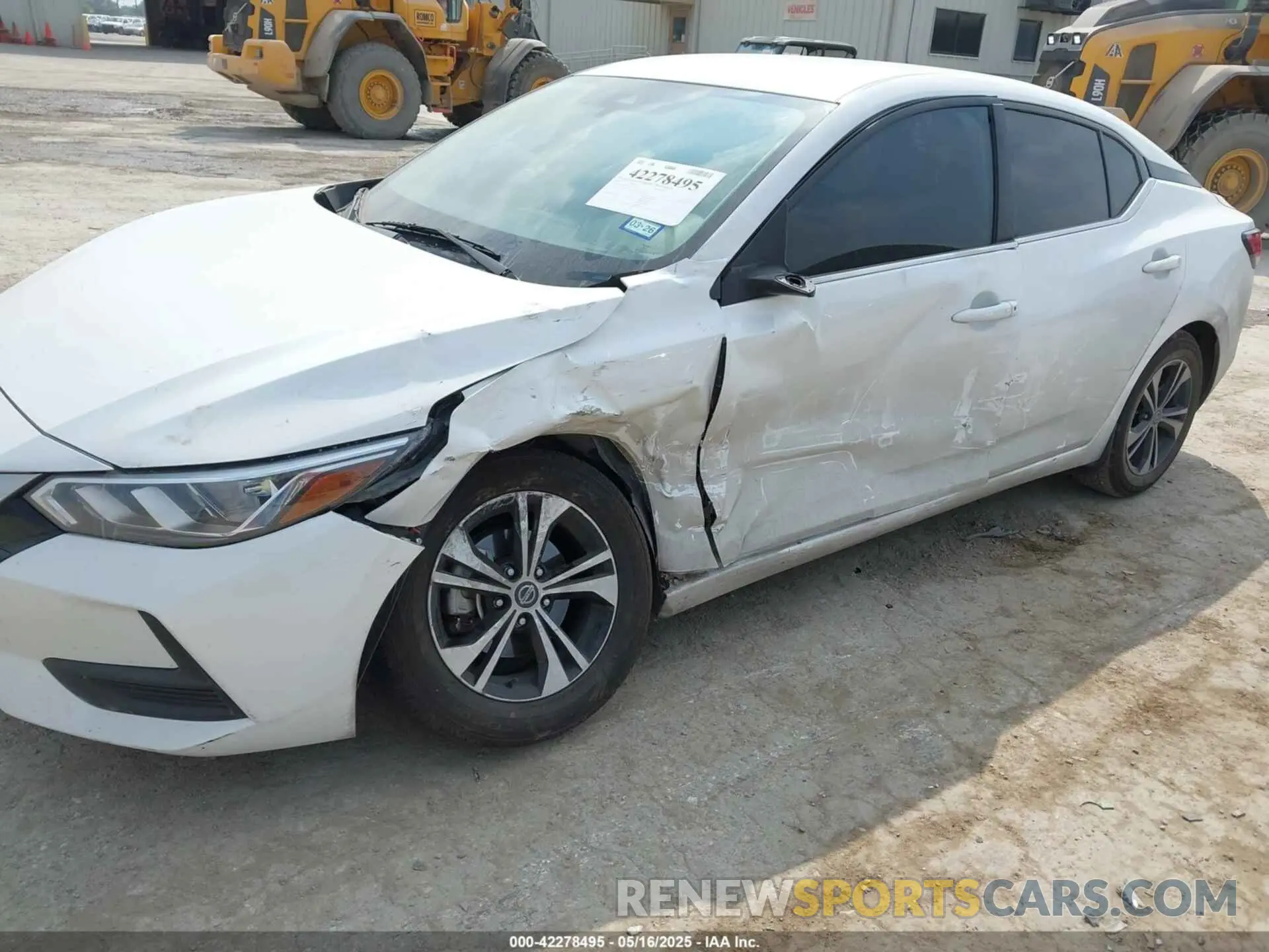 6 fotografías del automóvil dañado 3N1AB8CV5NY286139 NISSAN SENTRA 2022