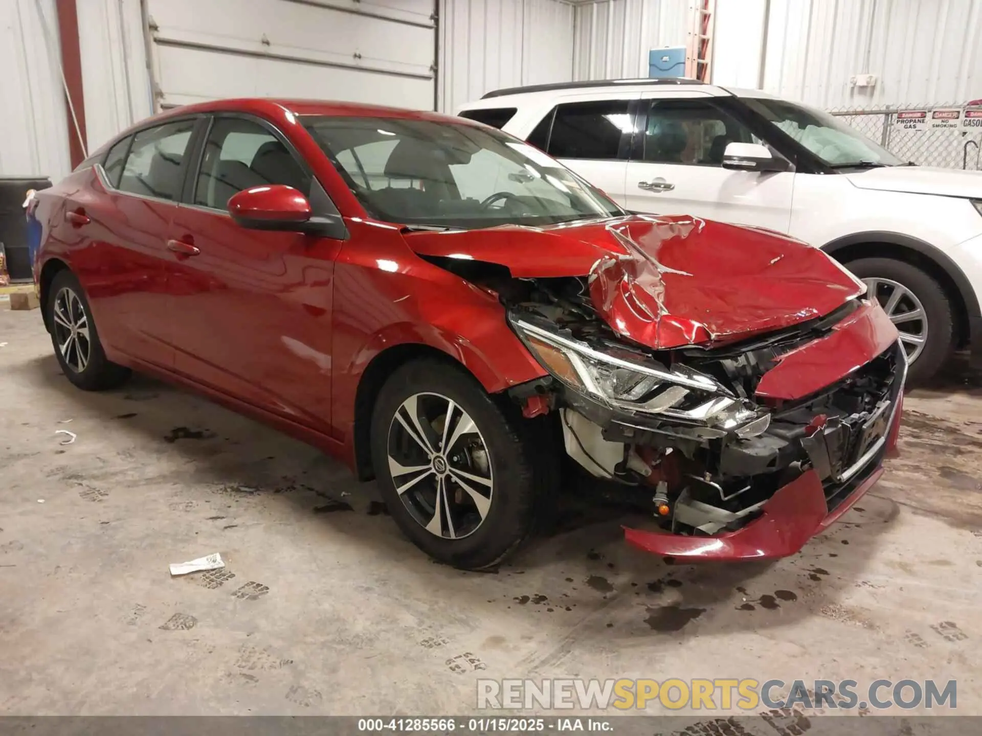 1 fotografías del automóvil dañado 3N1AB8CV5NY286366 NISSAN SENTRA 2022
