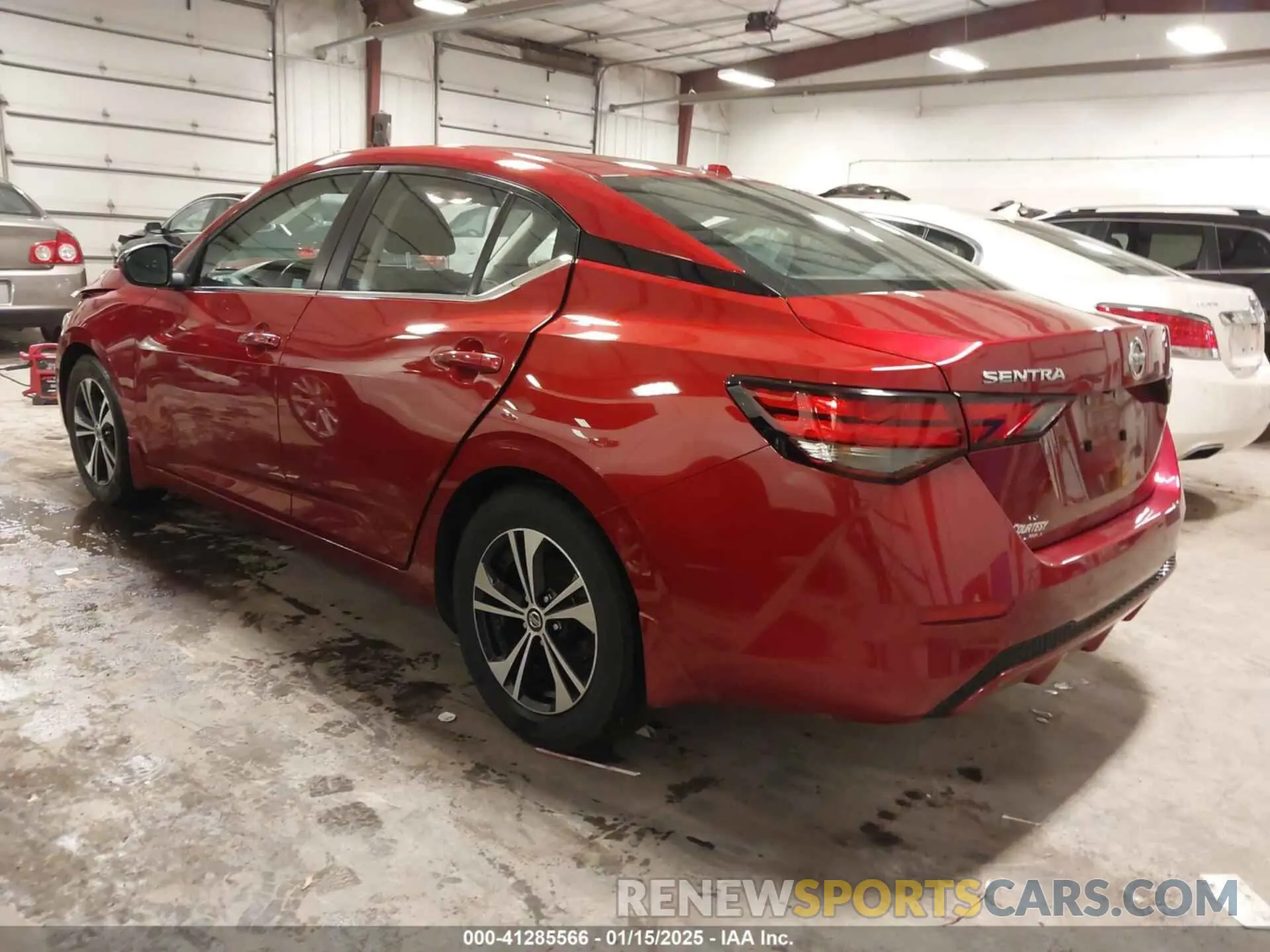 3 fotografías del automóvil dañado 3N1AB8CV5NY286366 NISSAN SENTRA 2022