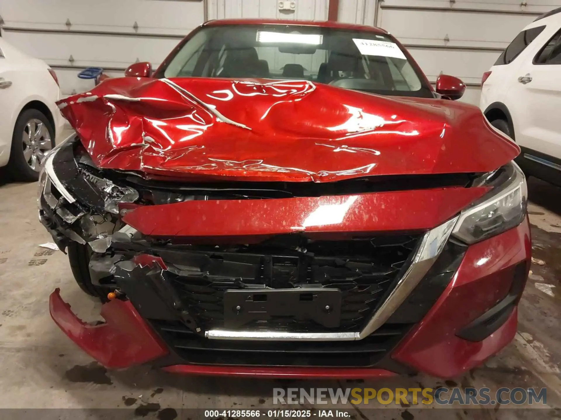 6 fotografías del automóvil dañado 3N1AB8CV5NY286366 NISSAN SENTRA 2022