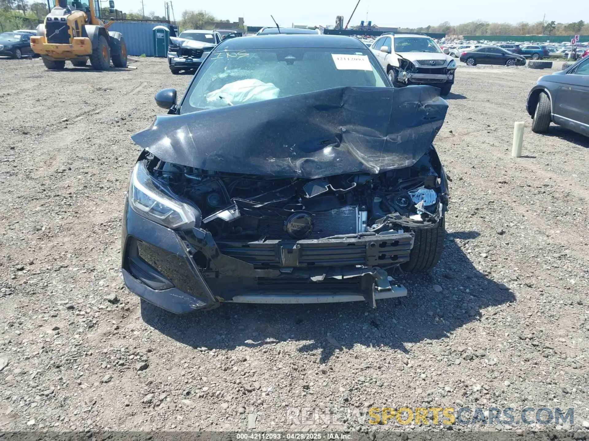 6 fotografías del automóvil dañado 3N1AB8CV5NY287226 NISSAN SENTRA 2022