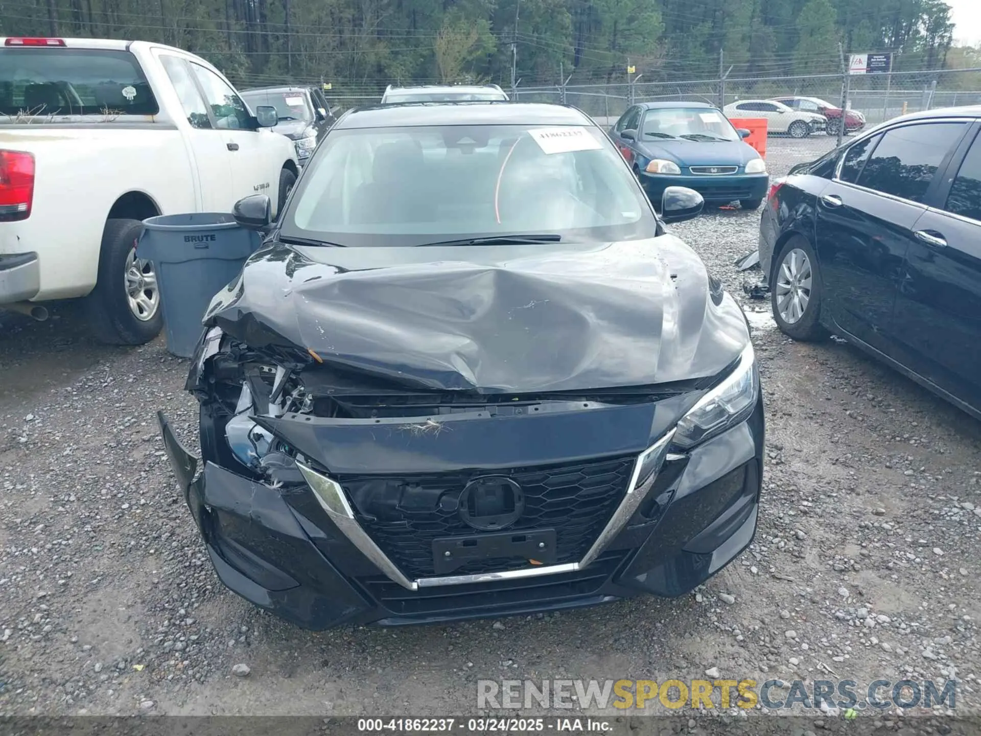 12 fotografías del automóvil dañado 3N1AB8CV5NY291339 NISSAN SENTRA 2022