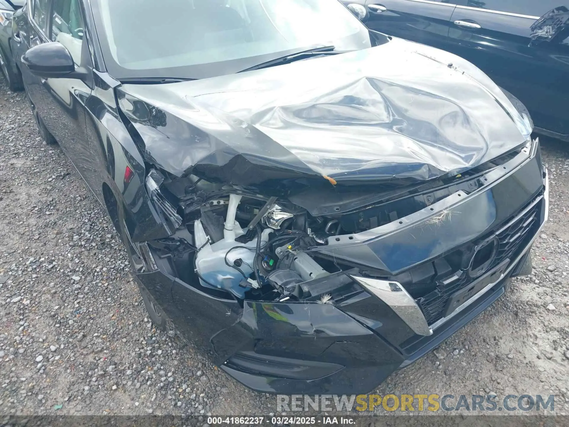 6 fotografías del automóvil dañado 3N1AB8CV5NY291339 NISSAN SENTRA 2022
