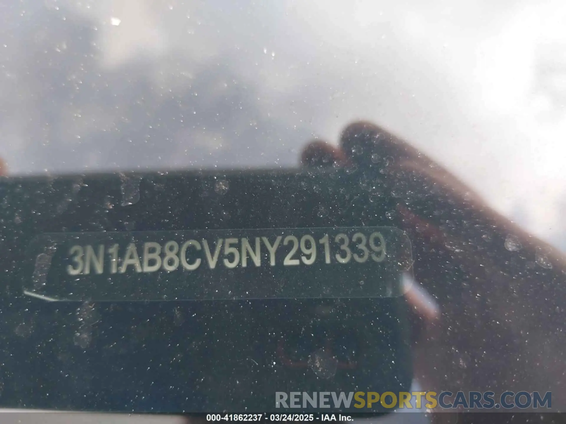 9 fotografías del automóvil dañado 3N1AB8CV5NY291339 NISSAN SENTRA 2022