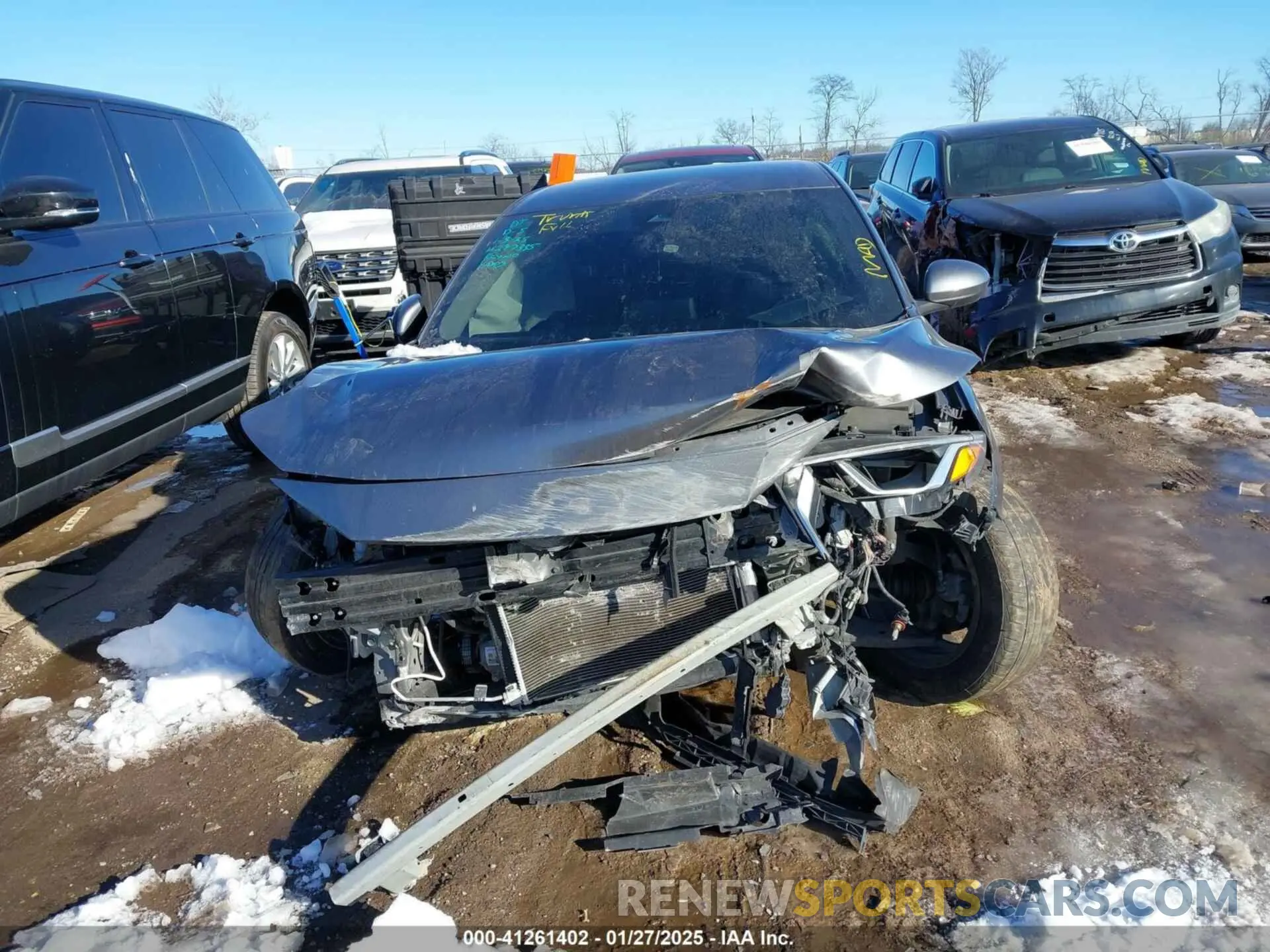 12 fotografías del automóvil dañado 3N1AB8CV5NY297335 NISSAN SENTRA 2022