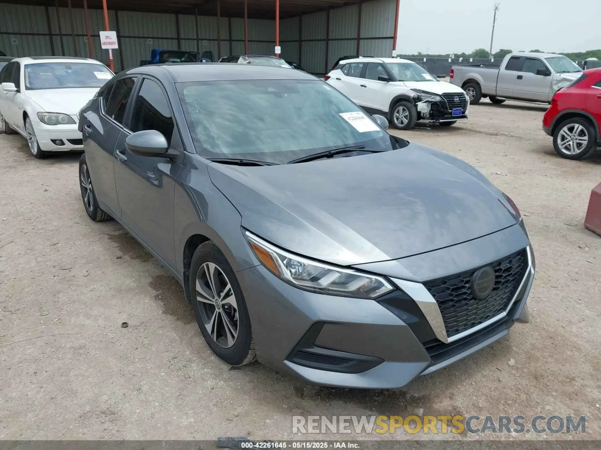 1 fotografías del automóvil dañado 3N1AB8CV5NY301903 NISSAN SENTRA 2022