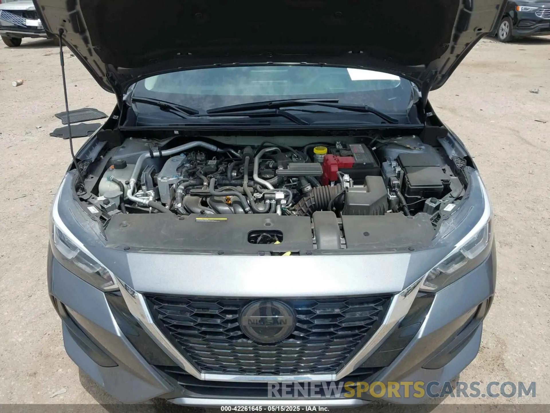 10 fotografías del automóvil dañado 3N1AB8CV5NY301903 NISSAN SENTRA 2022