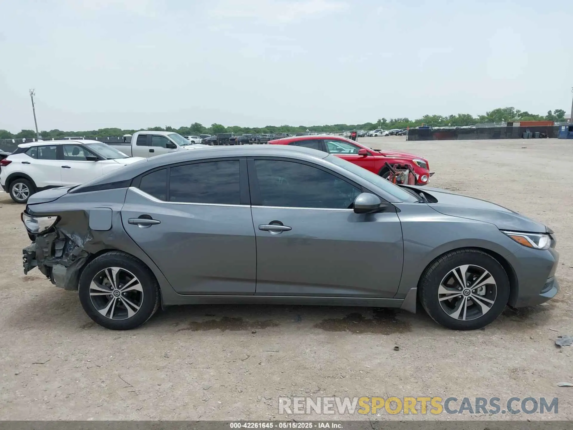 13 fotografías del automóvil dañado 3N1AB8CV5NY301903 NISSAN SENTRA 2022