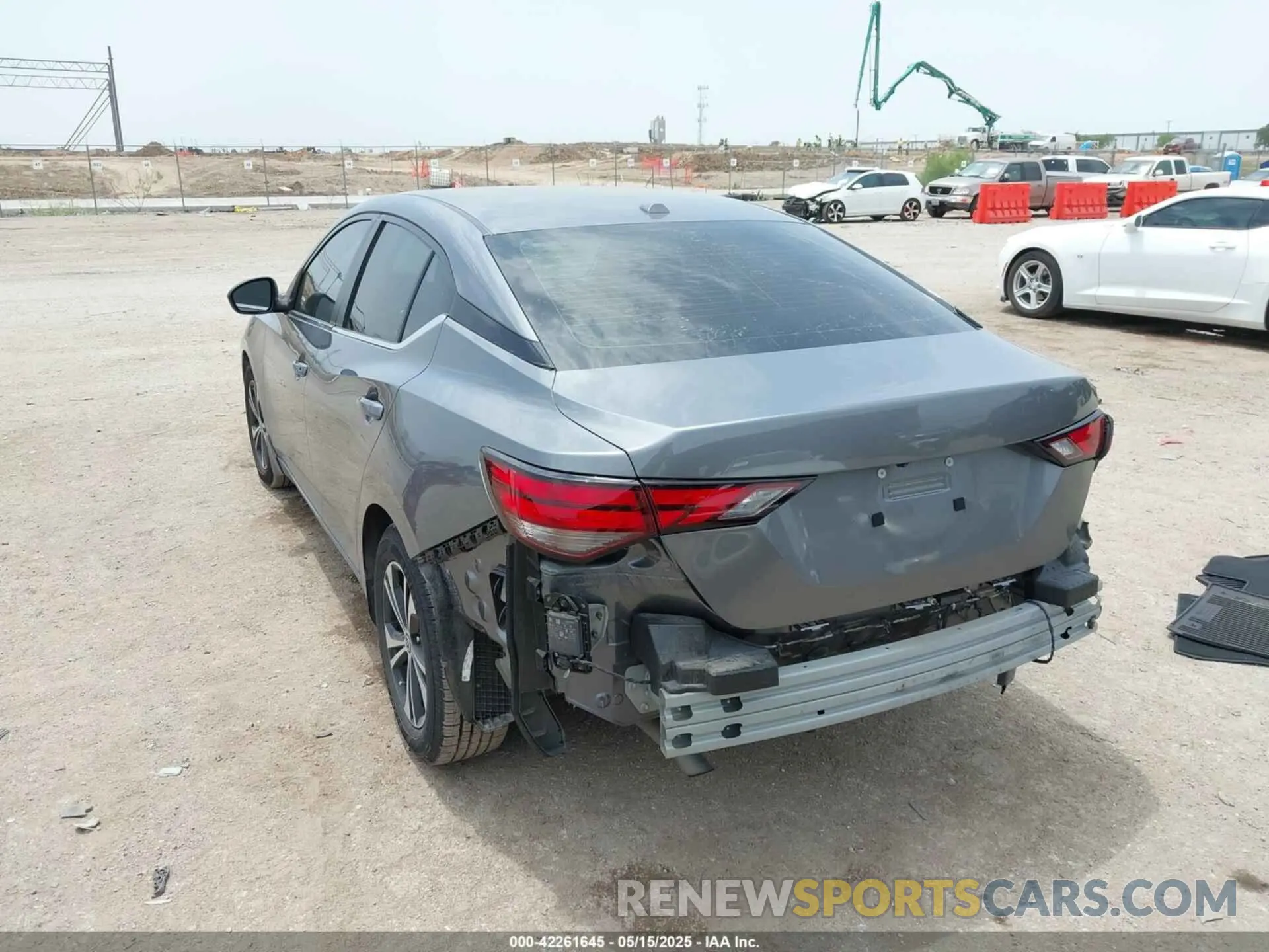 3 fotografías del automóvil dañado 3N1AB8CV5NY301903 NISSAN SENTRA 2022