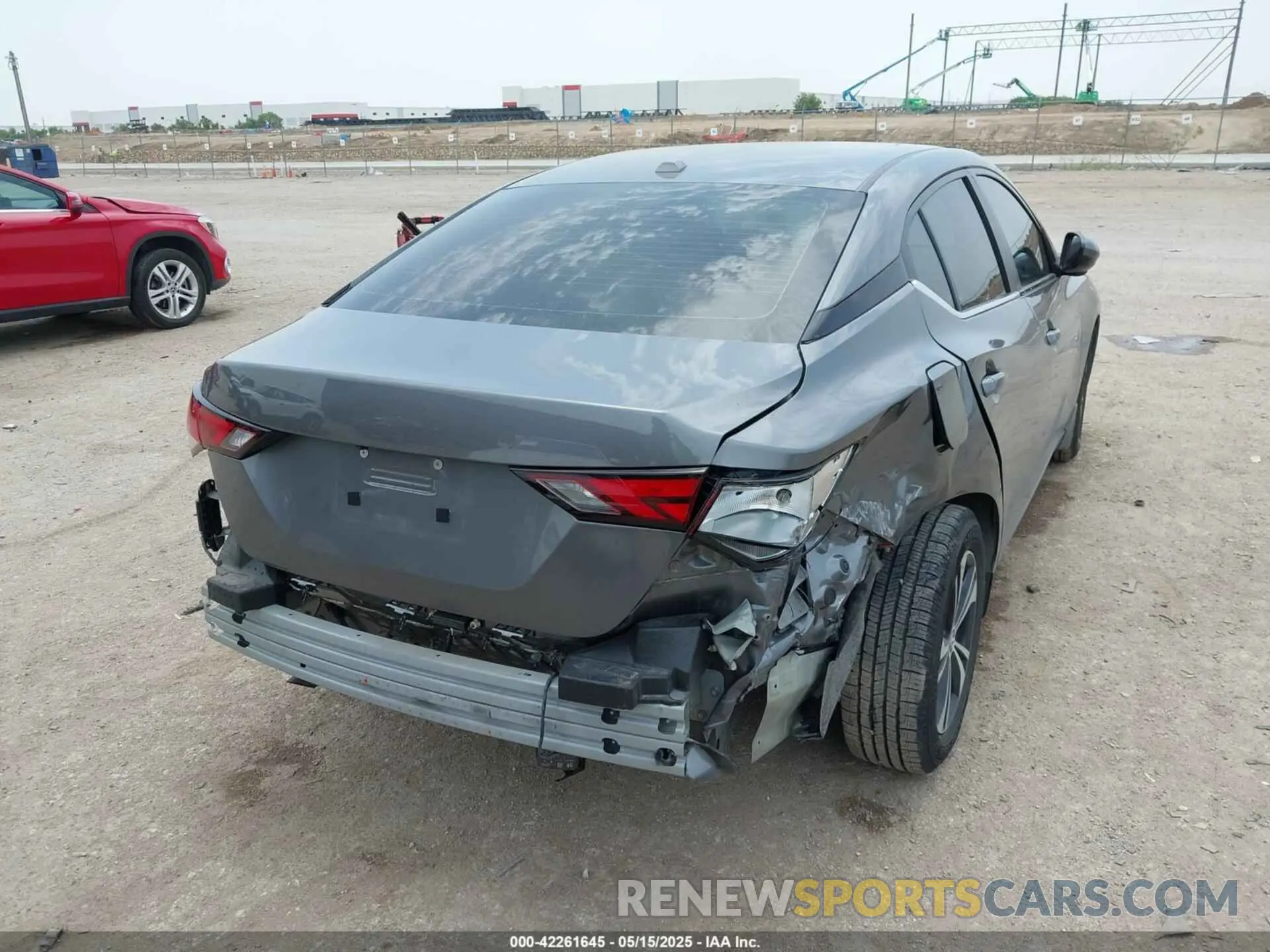 4 fotografías del automóvil dañado 3N1AB8CV5NY301903 NISSAN SENTRA 2022