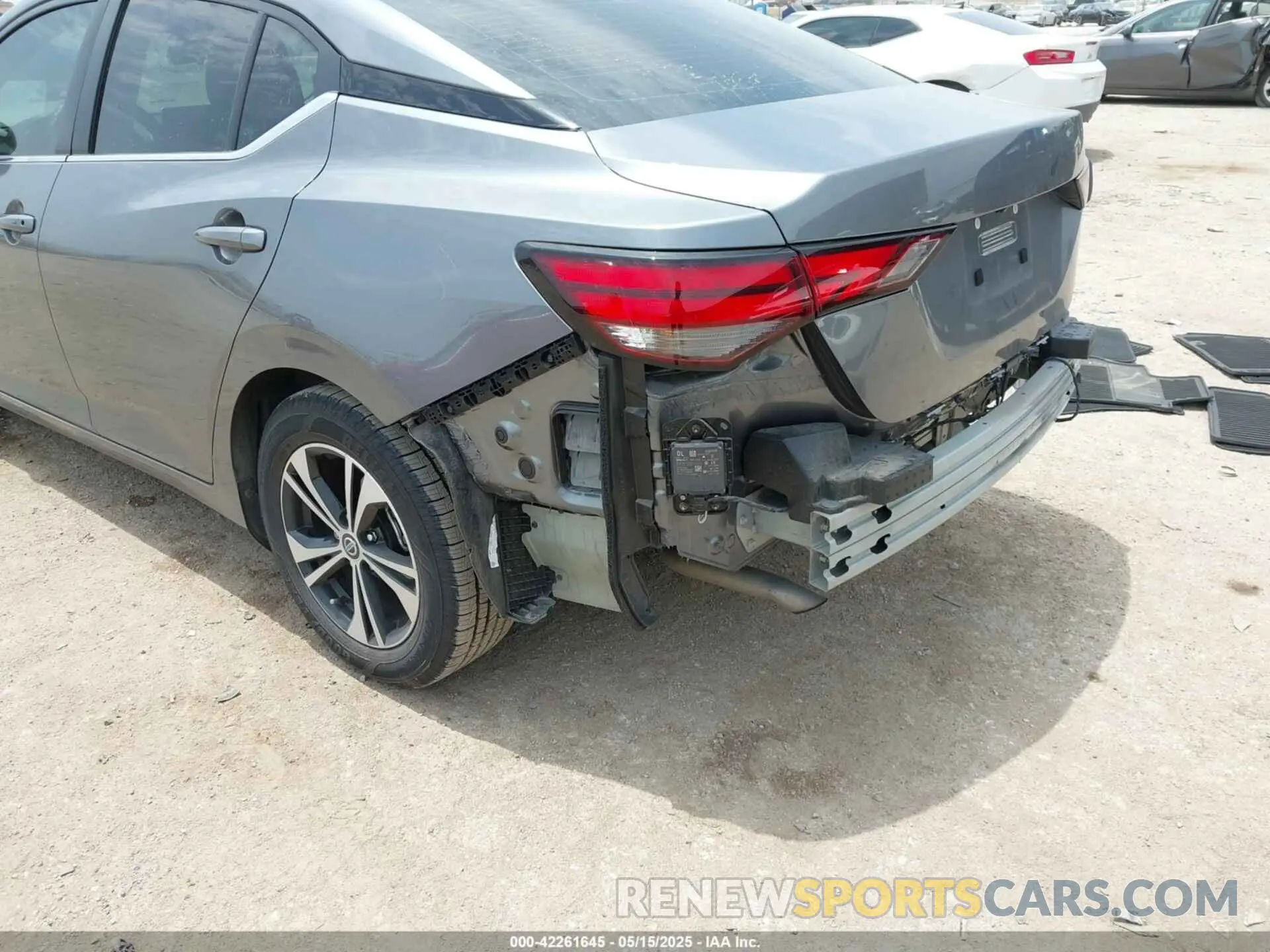 6 fotografías del automóvil dañado 3N1AB8CV5NY301903 NISSAN SENTRA 2022