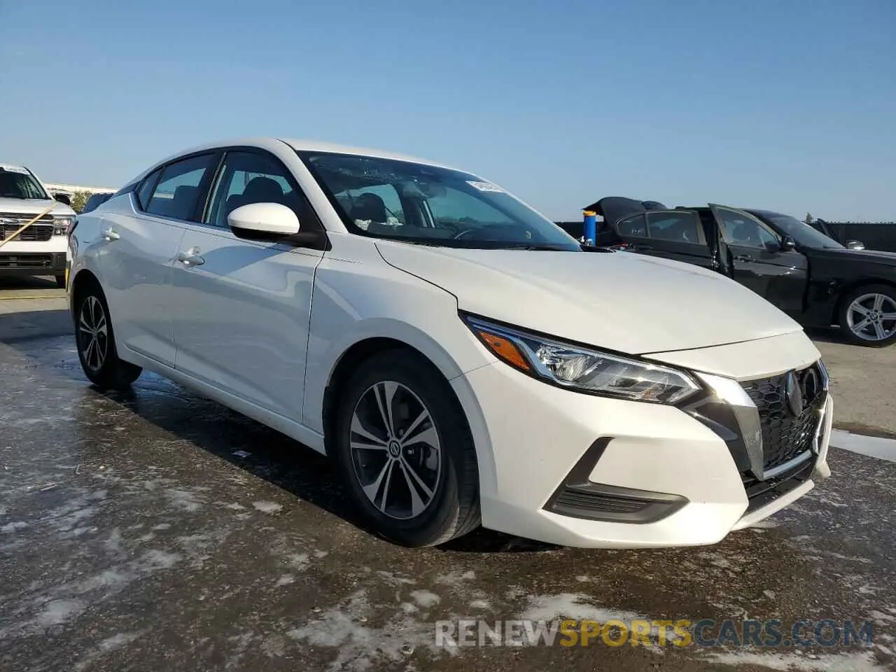 4 fotografías del automóvil dañado 3N1AB8CV5NY317776 NISSAN SENTRA 2022