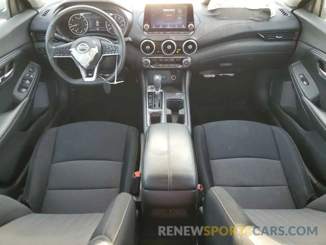 8 fotografías del automóvil dañado 3N1AB8CV5NY317776 NISSAN SENTRA 2022