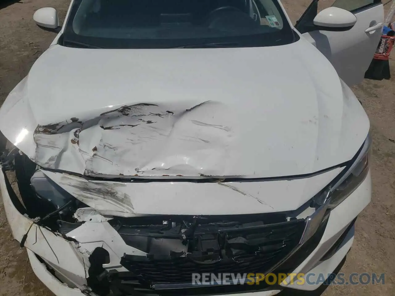 11 fotografías del automóvil dañado 3N1AB8CV6NY208016 NISSAN SENTRA 2022