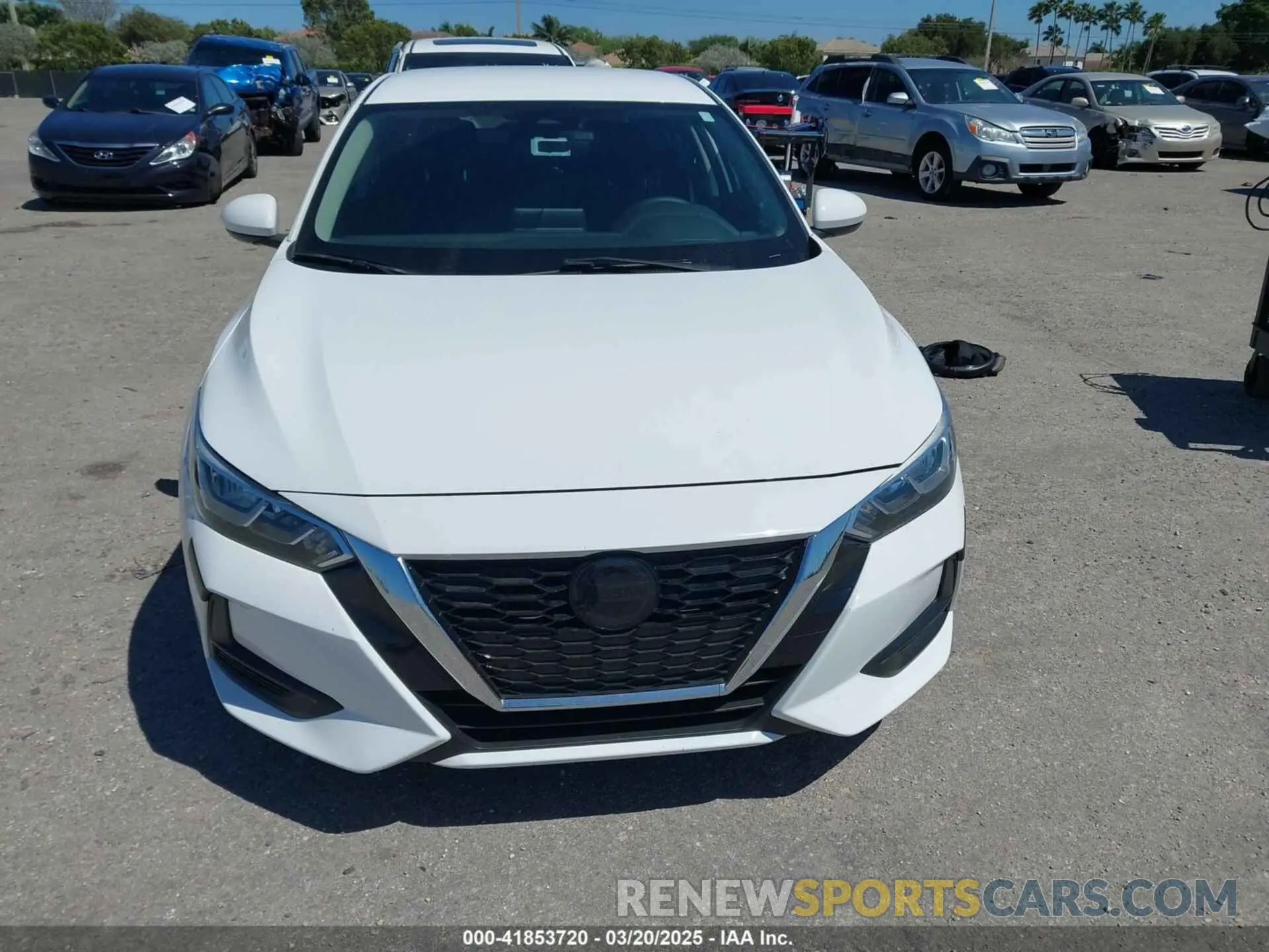 12 fotografías del automóvil dañado 3N1AB8CV6NY210199 NISSAN SENTRA 2022