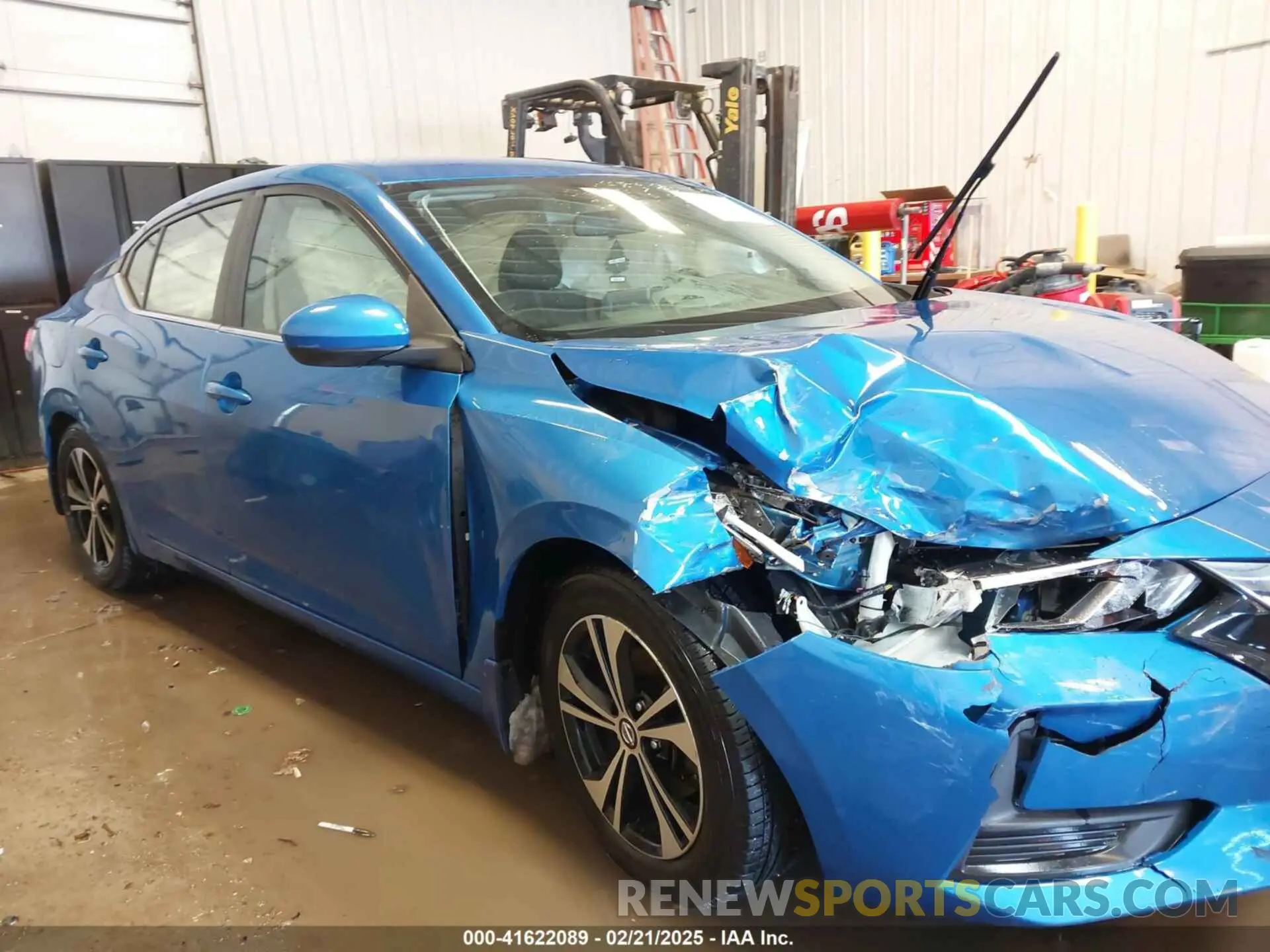 13 fotografías del automóvil dañado 3N1AB8CV6NY217461 NISSAN SENTRA 2022