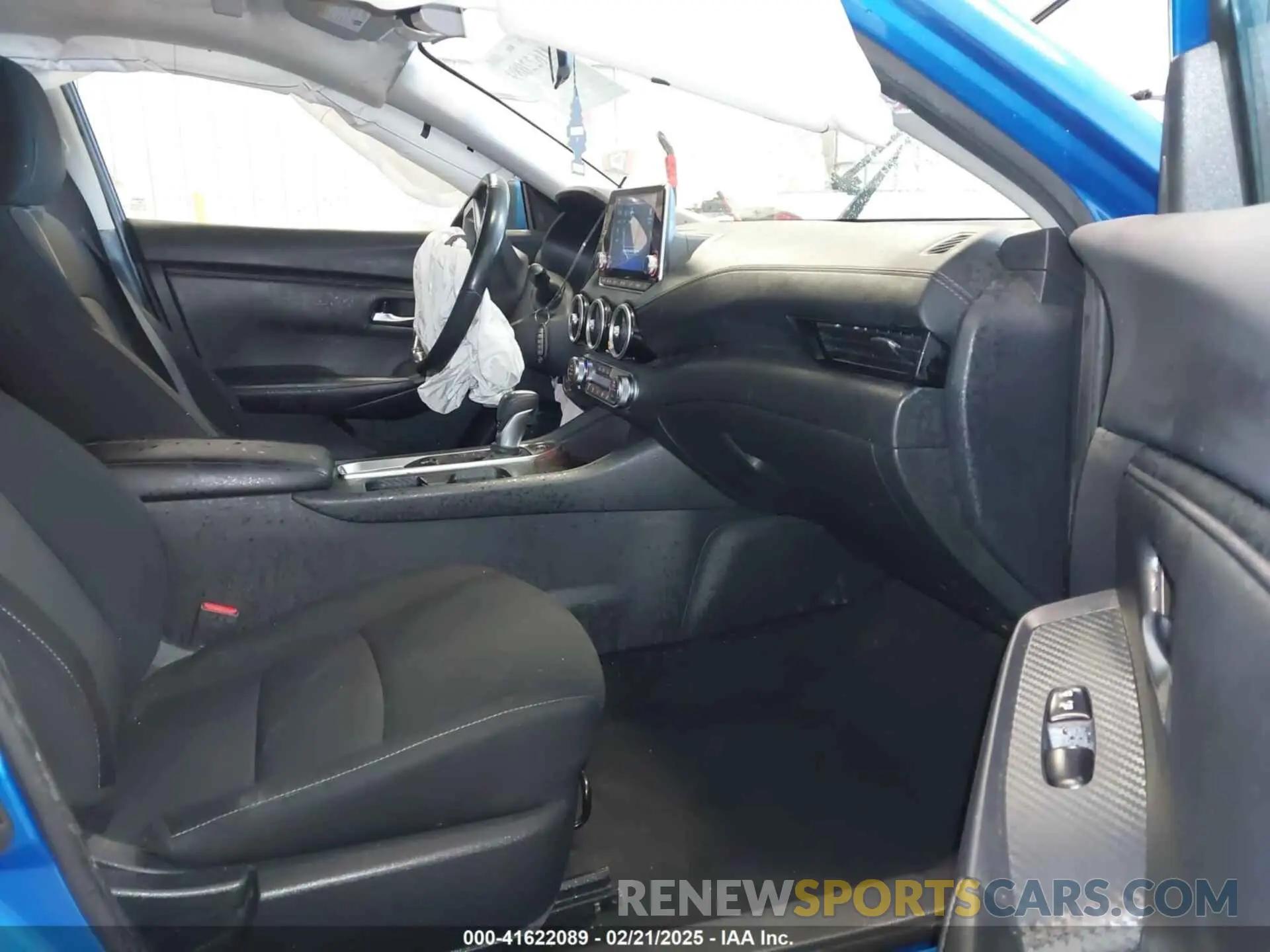 5 fotografías del automóvil dañado 3N1AB8CV6NY217461 NISSAN SENTRA 2022