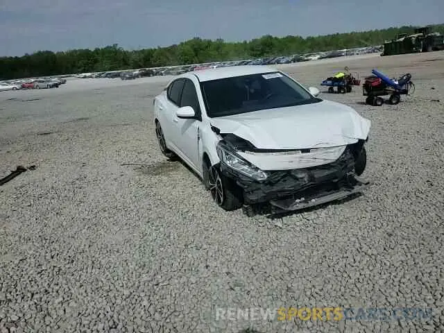 11 fotografías del automóvil dañado 3N1AB8CV6NY229853 NISSAN SENTRA 2022