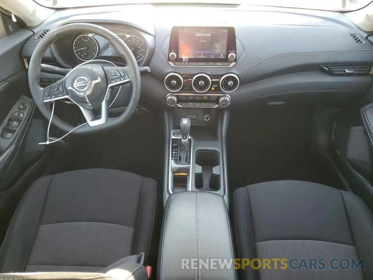 8 fotografías del automóvil dañado 3N1AB8CV6NY237256 NISSAN SENTRA 2022