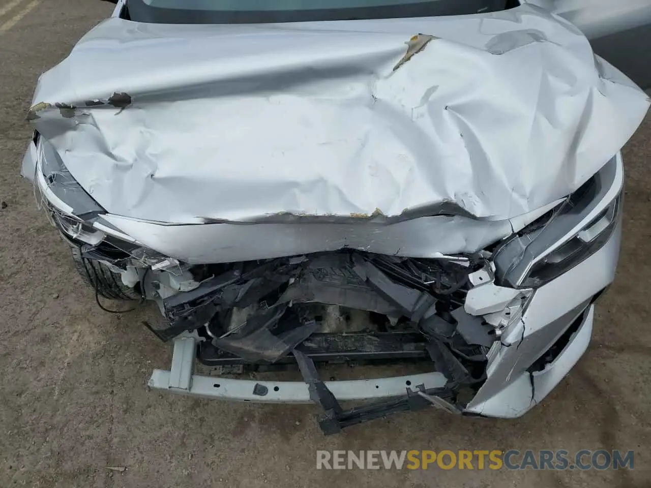 11 fotografías del automóvil dañado 3N1AB8CV6NY241565 NISSAN SENTRA 2022