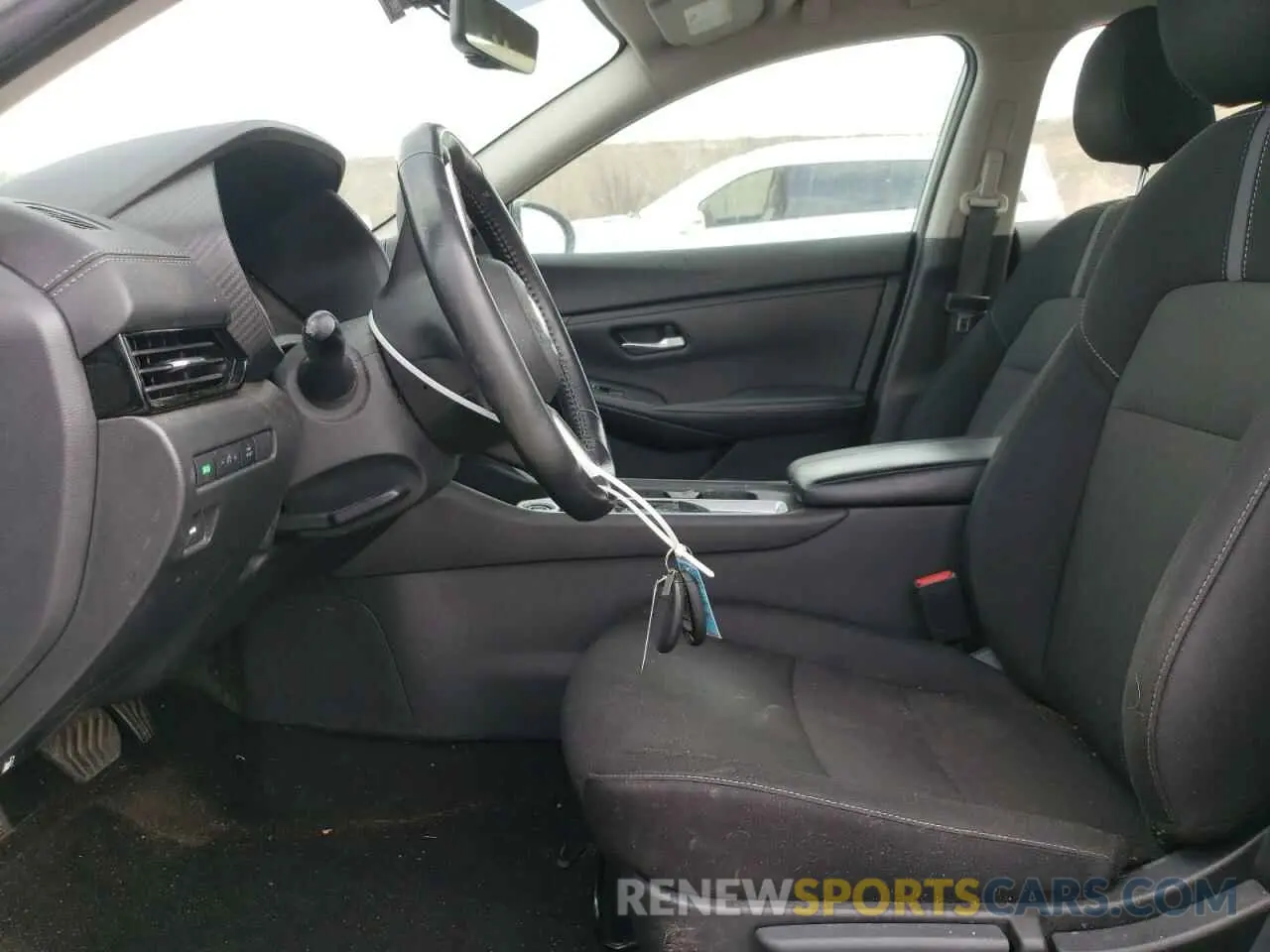 7 fotografías del automóvil dañado 3N1AB8CV6NY268409 NISSAN SENTRA 2022