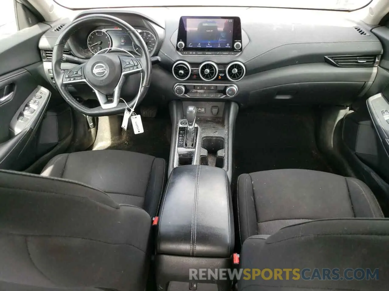 8 fotografías del automóvil dañado 3N1AB8CV6NY268409 NISSAN SENTRA 2022