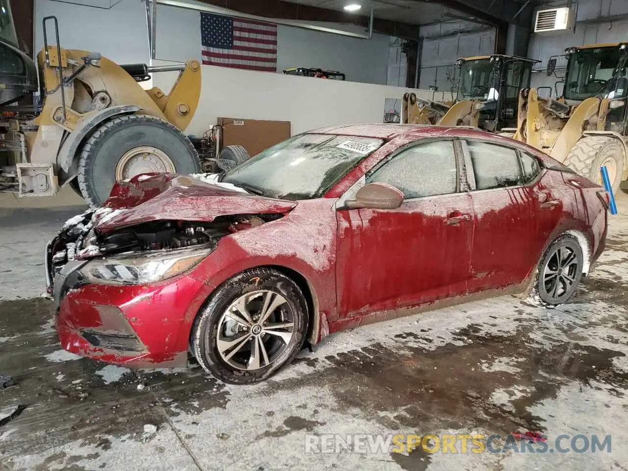 1 fotografías del automóvil dañado 3N1AB8CV6NY294802 NISSAN SENTRA 2022