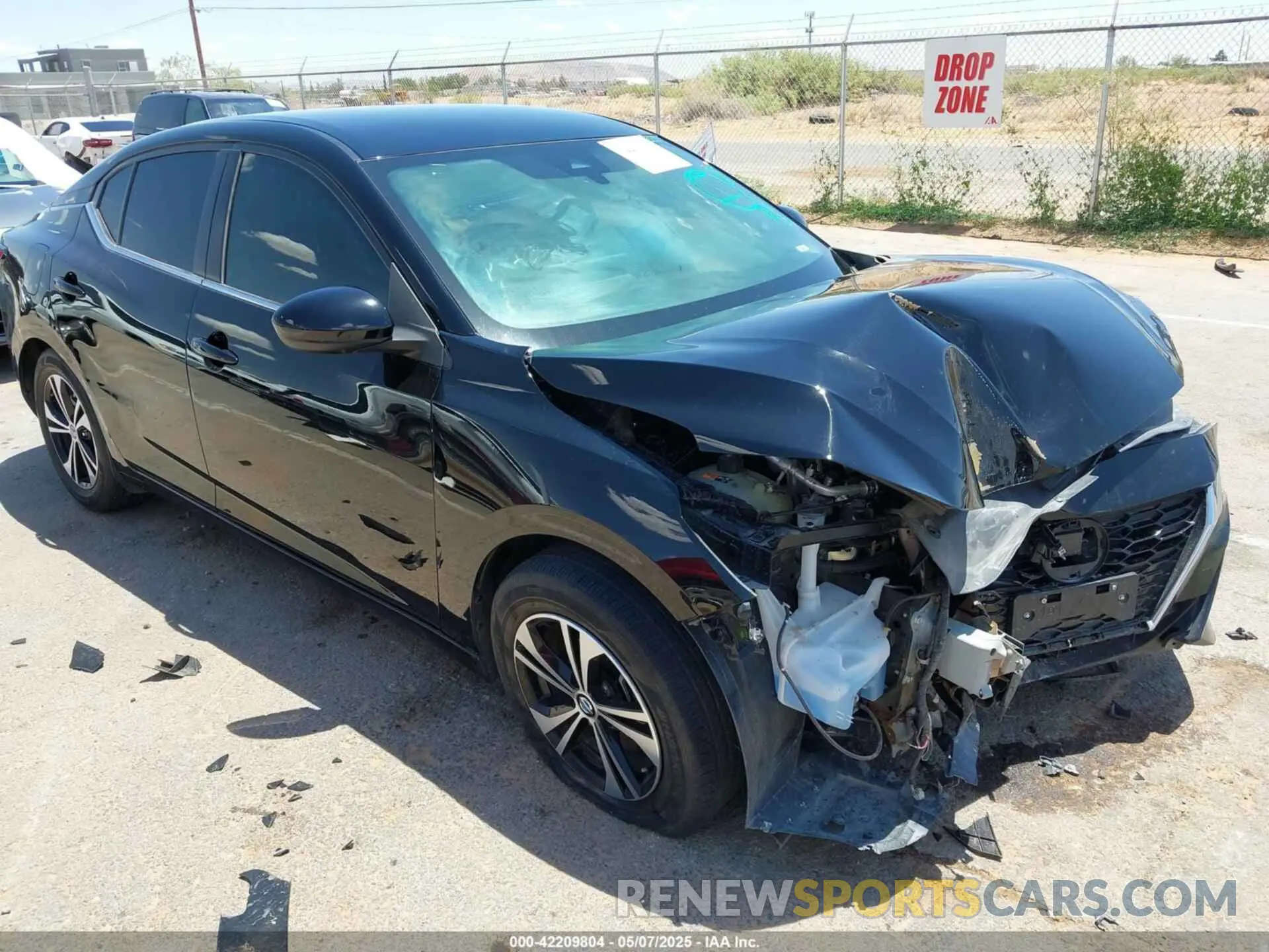 1 fotografías del automóvil dañado 3N1AB8CV6NY311503 NISSAN SENTRA 2022
