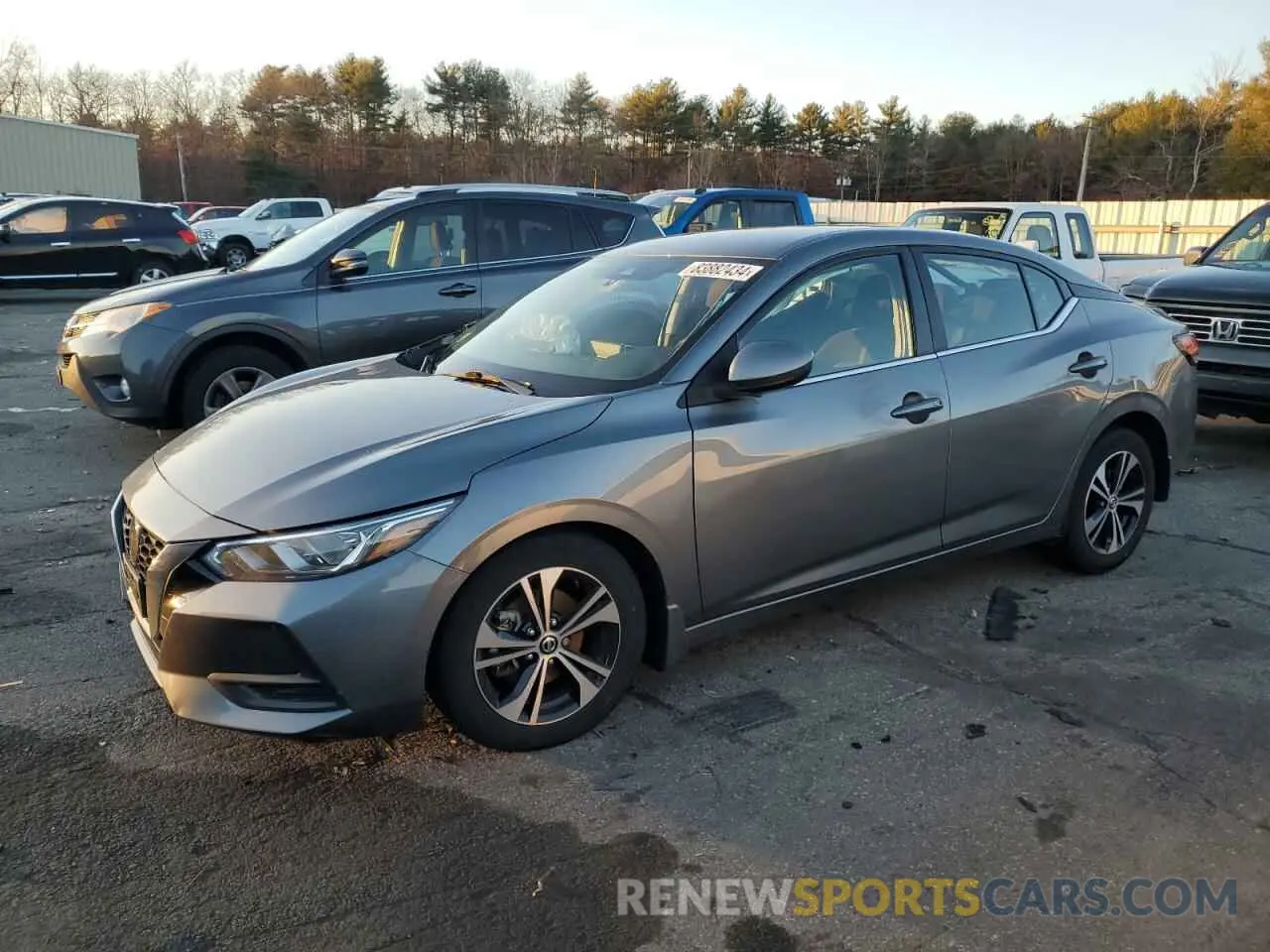 1 fotografías del automóvil dañado 3N1AB8CV7NY211295 NISSAN SENTRA 2022